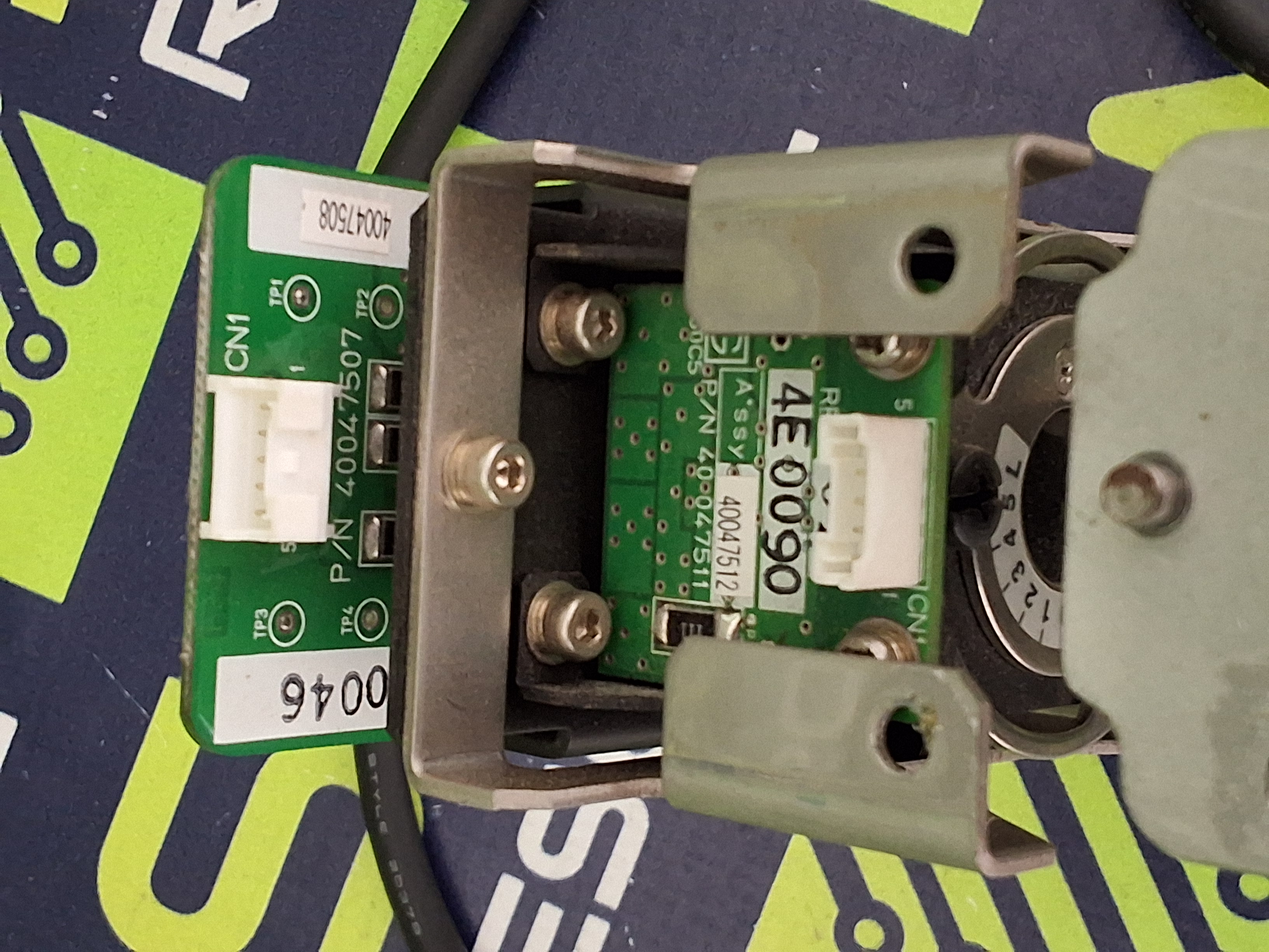 Used SONY XC-HR50 CCD CAMERA WITH JUKI 40047507 / 40047508 OCC LIGHT ASSEMBLY 40047511 / 40047512