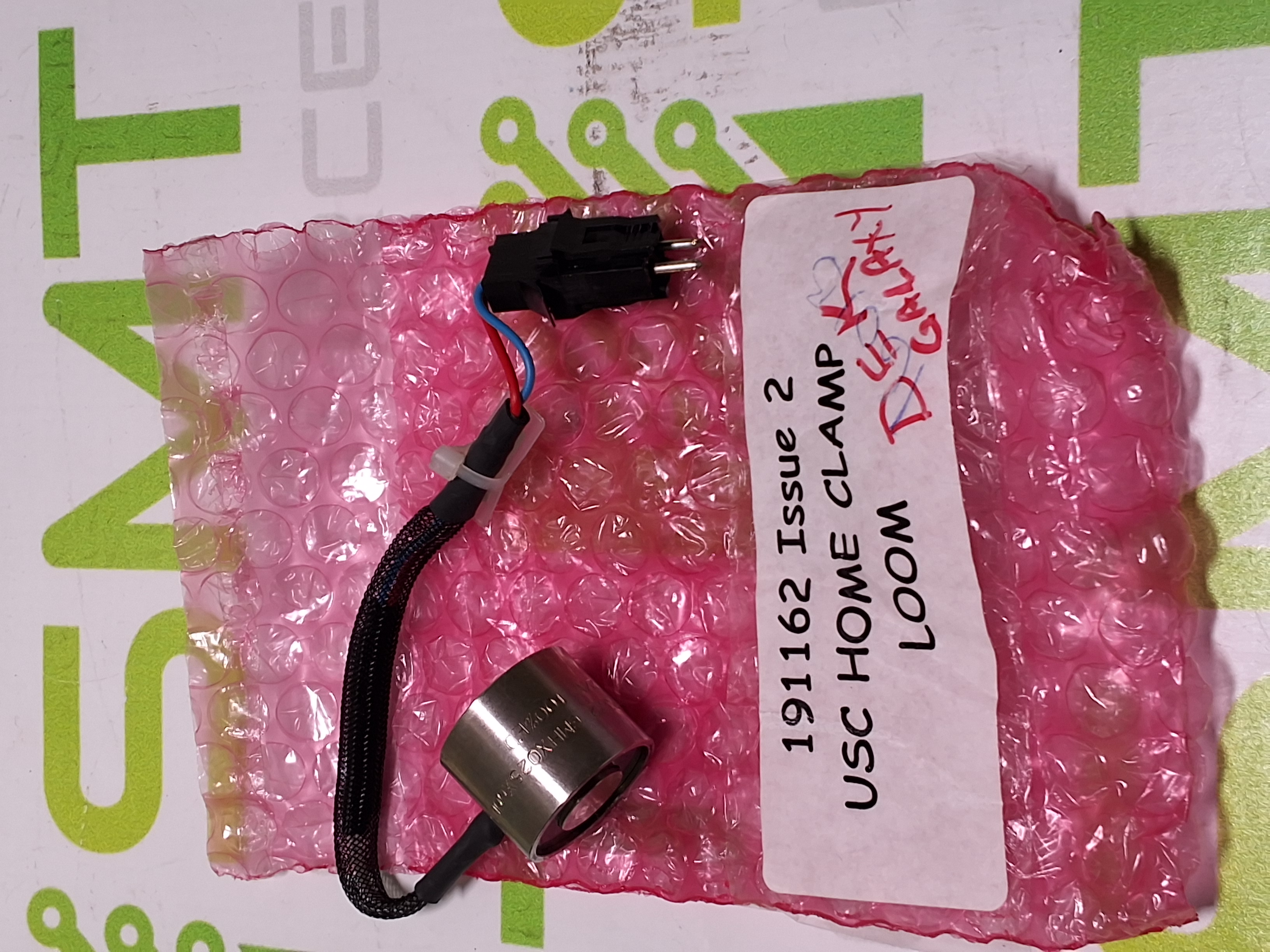 Used CYBEROPTICS DEK 191162 BOM LOOM USC HOME CLAMP 24V