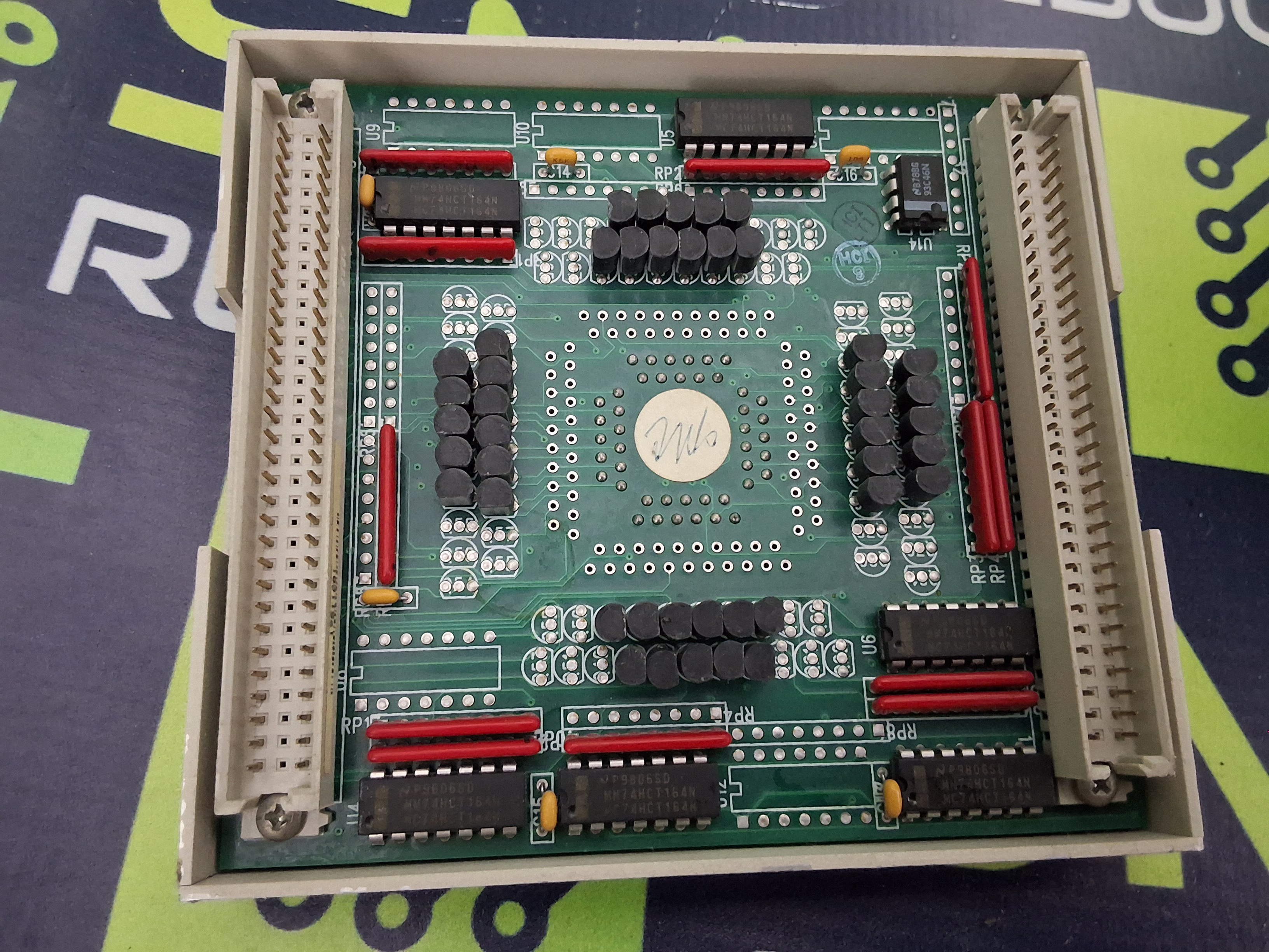 Used BP MICROSYSTEMS BP-1200 UNIVERSAL DEVICE PROGRAMMER WITH SM44P SOCKET MODULE AND CABLES
