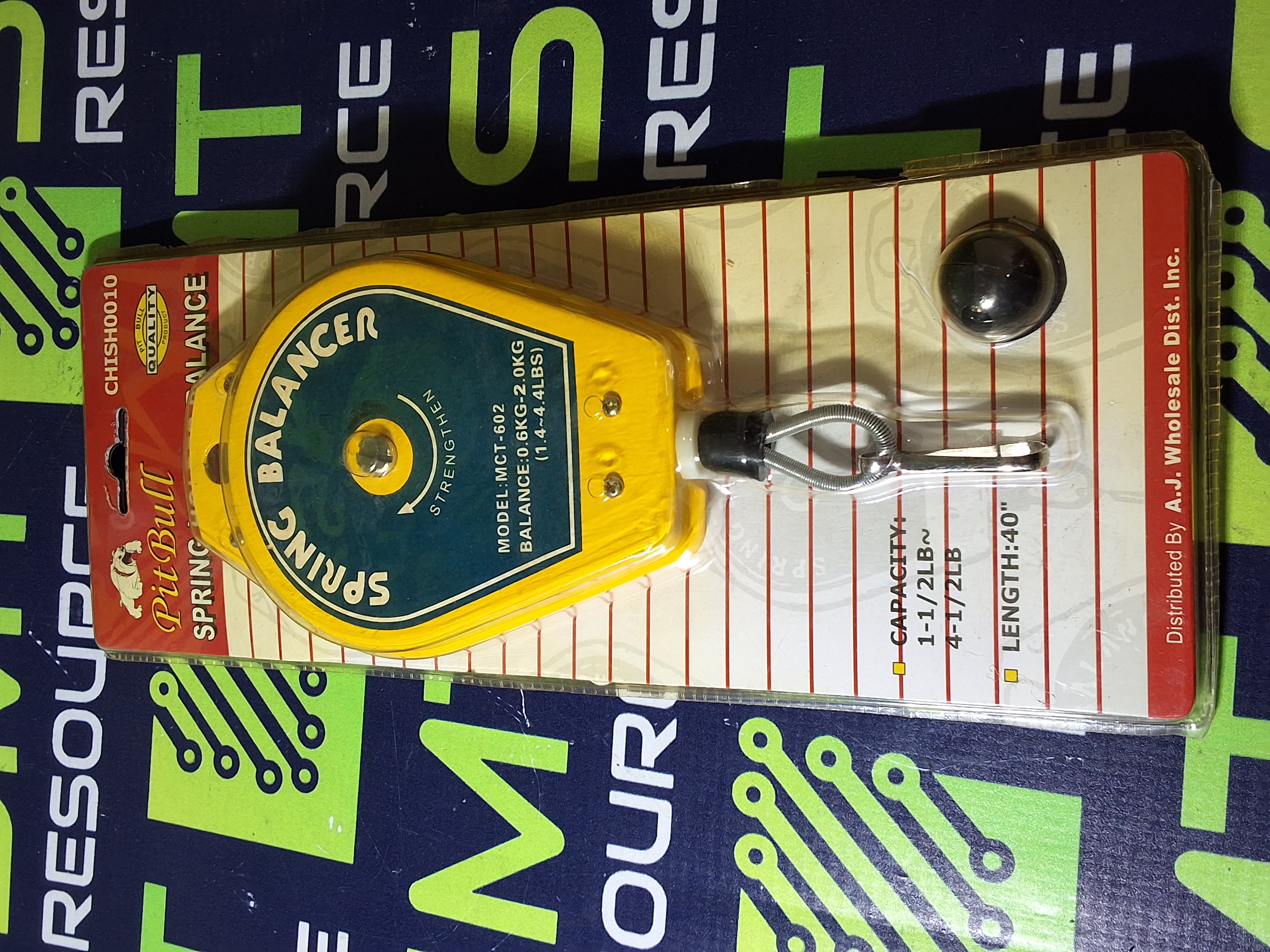 PIT BULL SPRING HOLDER BALANCE / SPRING BALANCER MCT-602 1.4-4.4lbs - BRAND NEW