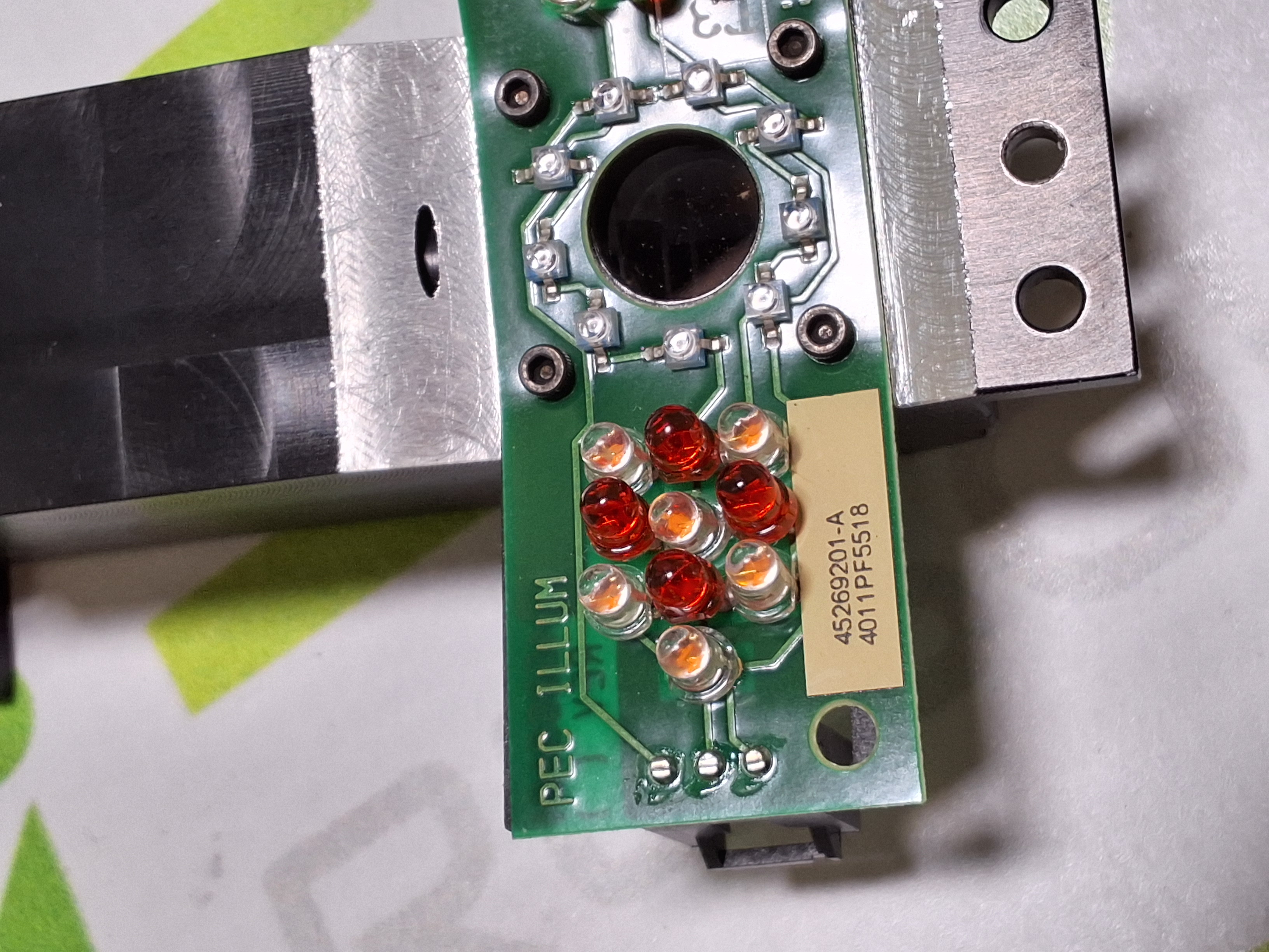 Used PANASONIC GP-MS112V POWER SUPPLY B/W CCD PEC CAMERA ASSEMBLY 45269201-A