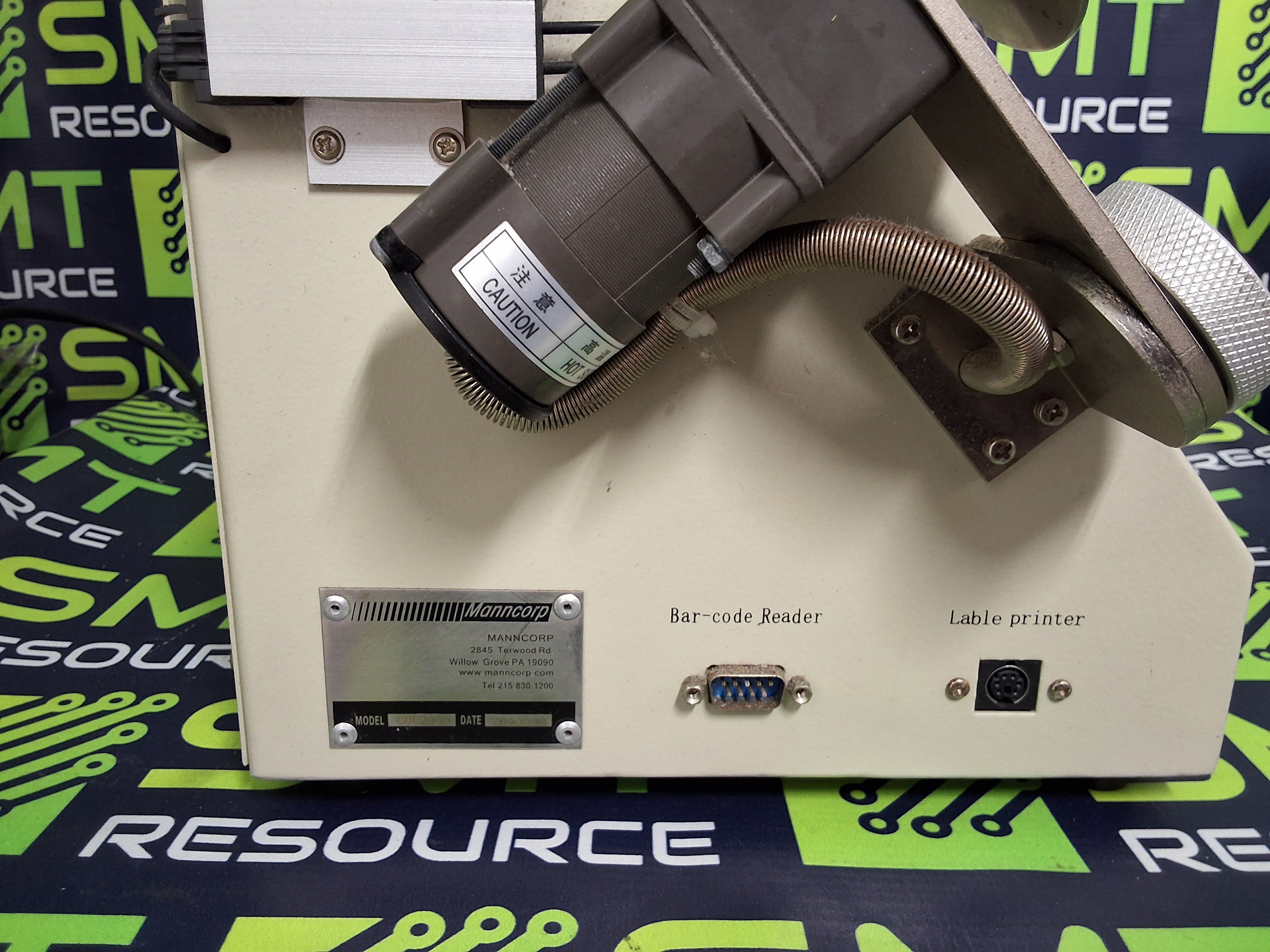 Used MANNCORP COU2000 AUTOMATIC SMD COMPONENT REEL COUNTER - TESTED