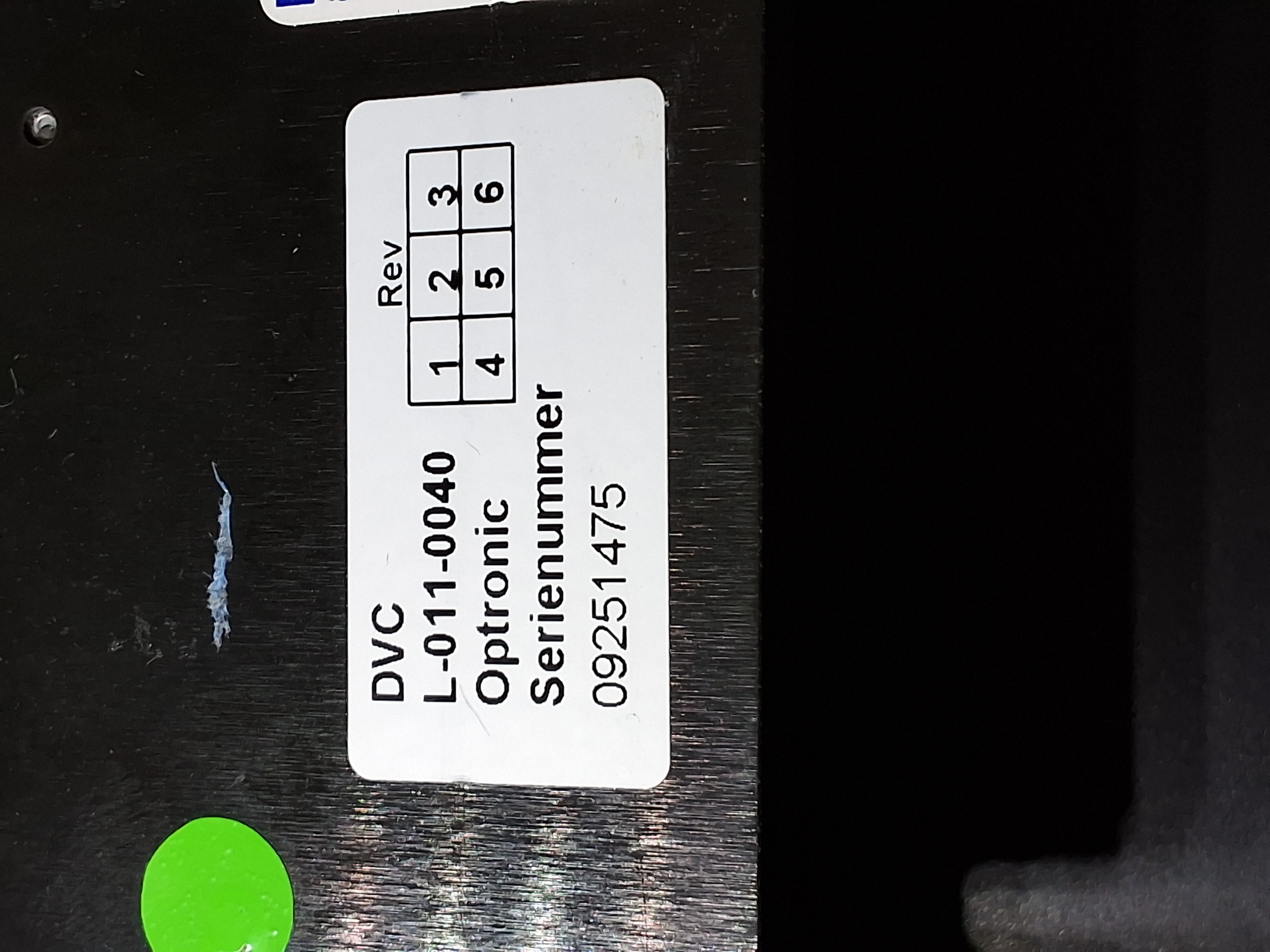 Used MyData L-011-0040 DUAL VISION CAMERA BOX 