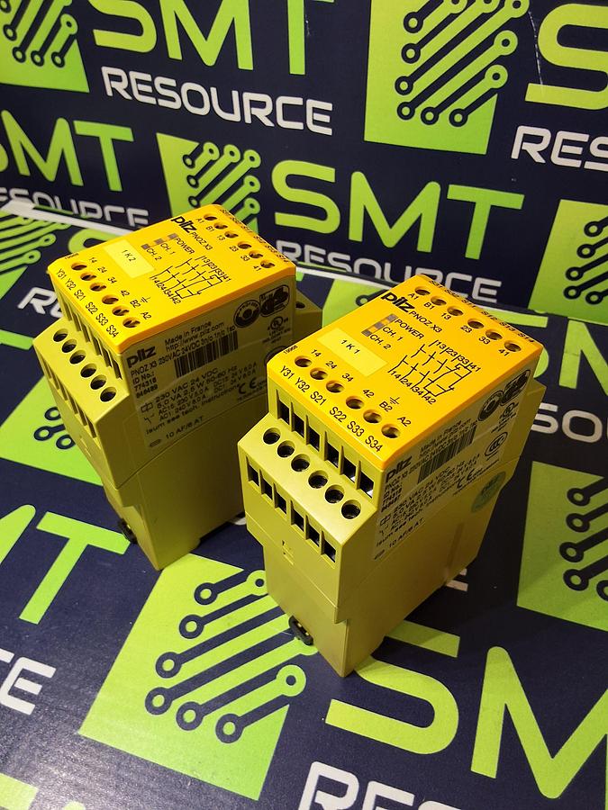 Used PILZ PNOZ X3 SAFETY RELAY 