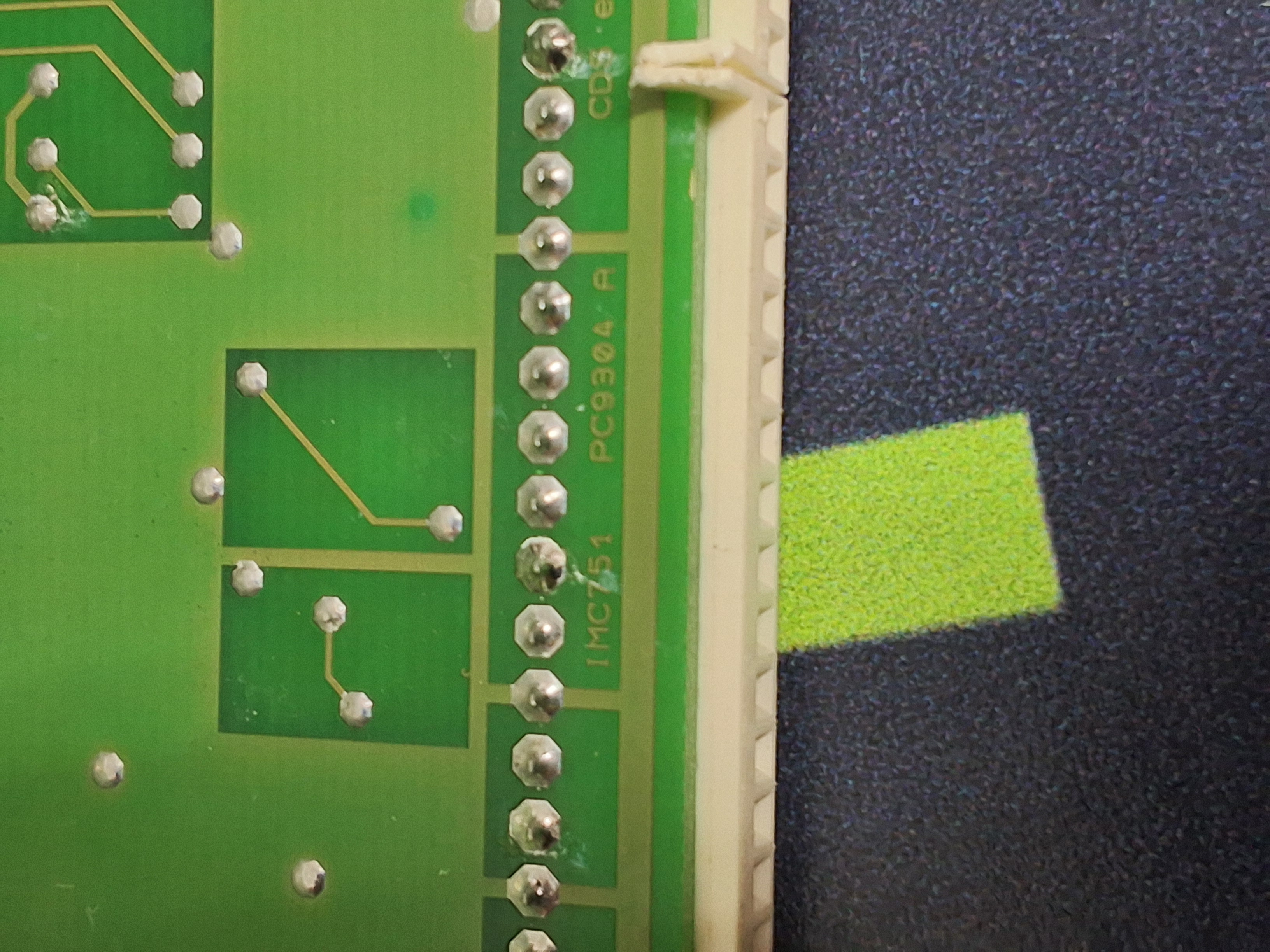 Used VITRONICS SOLTEC IMC751 / PC9304 CIRCUIT BOARD