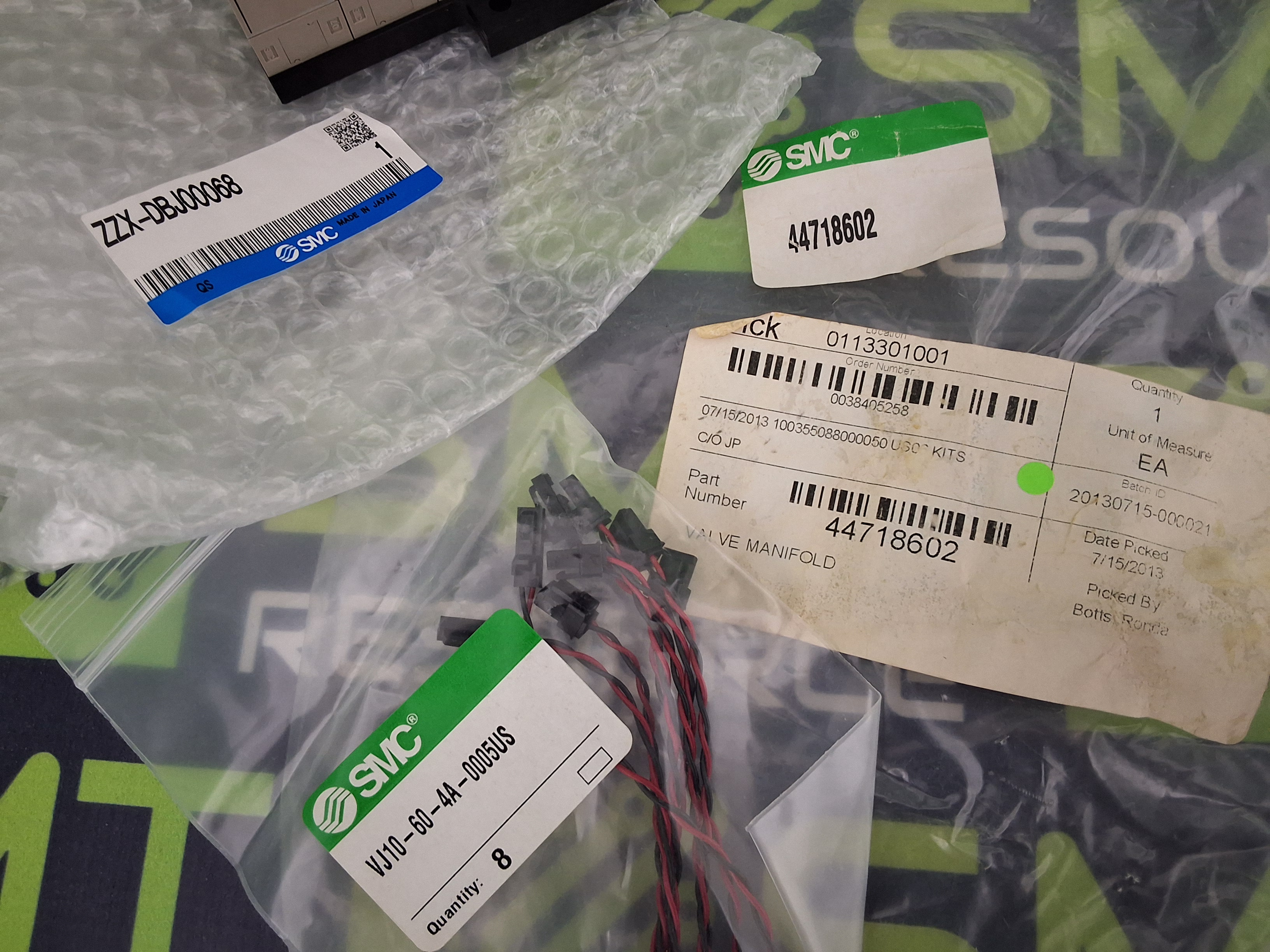 Used SMC ZZX-DBJ00068