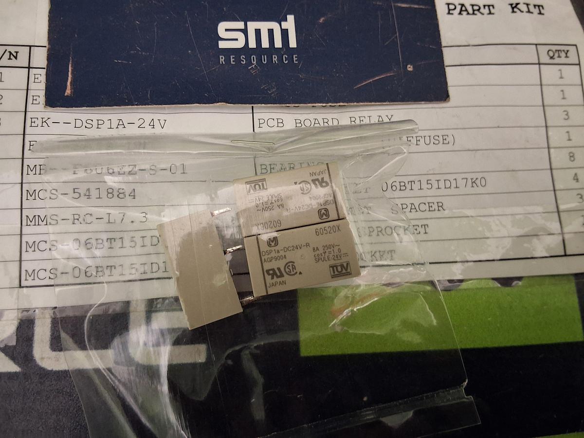 DSP1a-DC24V-R PCB BOARD RELAY 4-PIN - LOT OF 3 - BRAND NEW