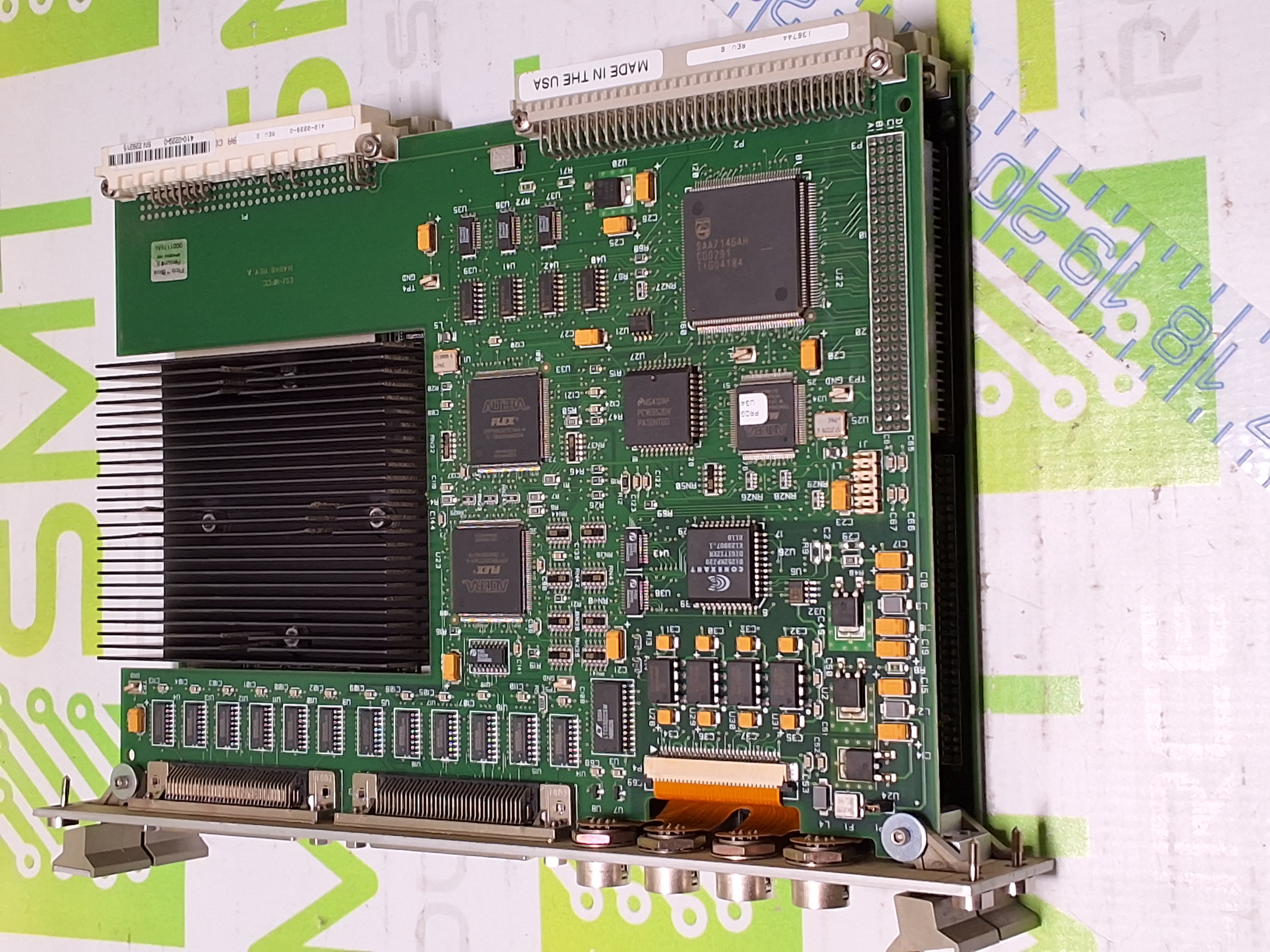 Used UNIVERSAL INSTRUMENTS ESI-650H VISION PROCESSOR CARD