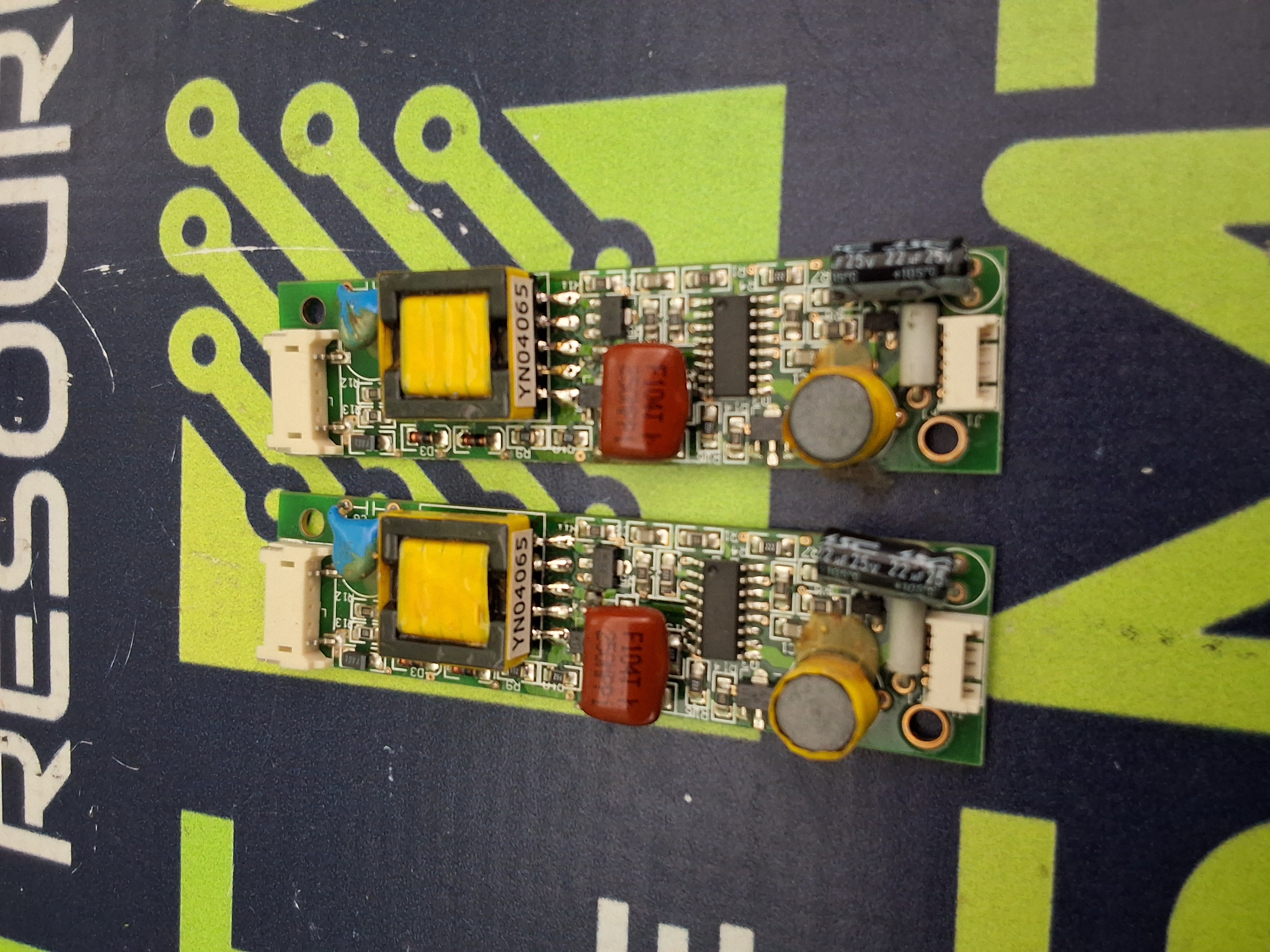 Used VISUALUX VLXINV-8002-10mA CIRCUIT BOARD 