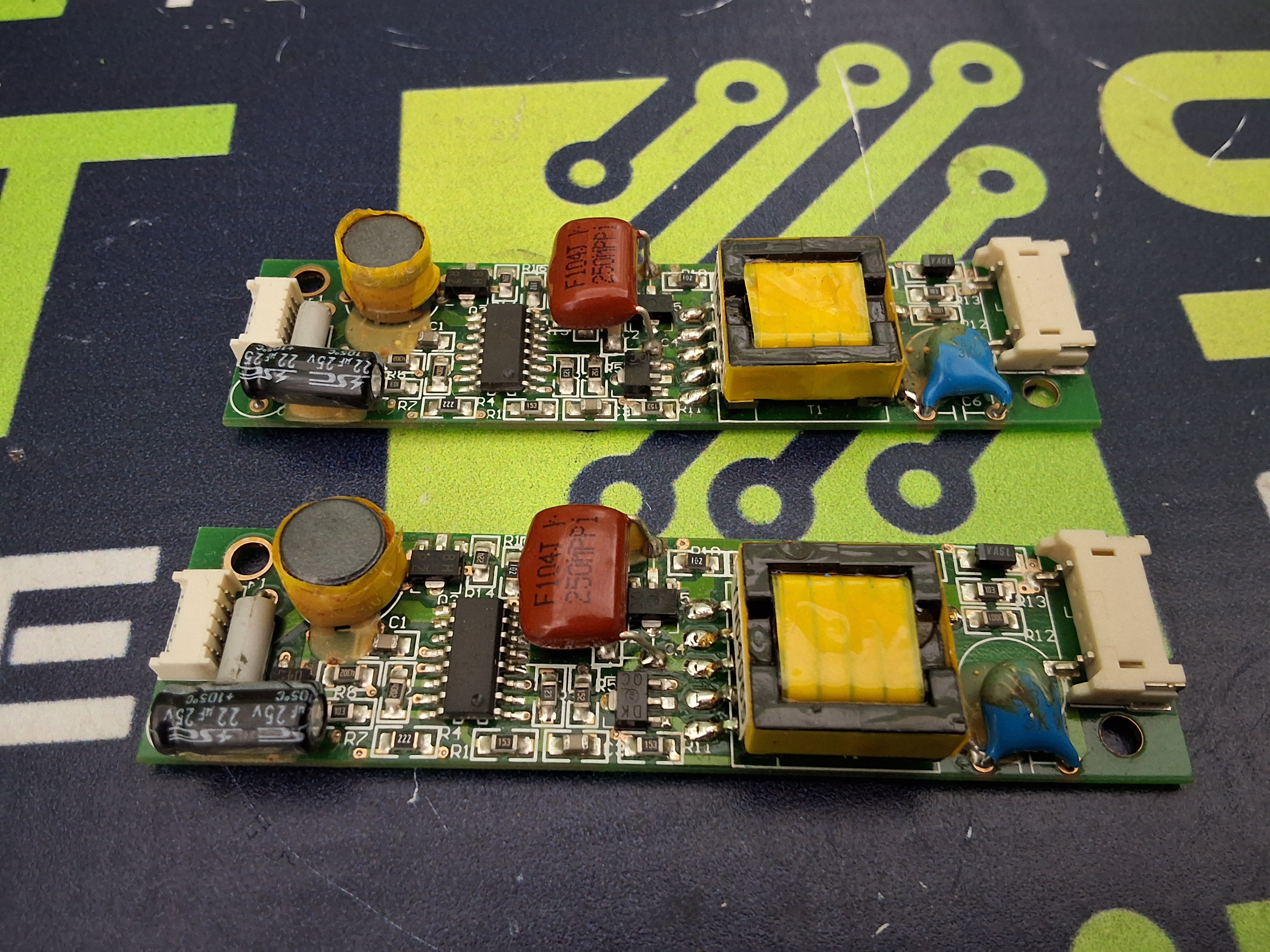 Used VISUALUX VLXINV-8002-10mA CIRCUIT BOARD 