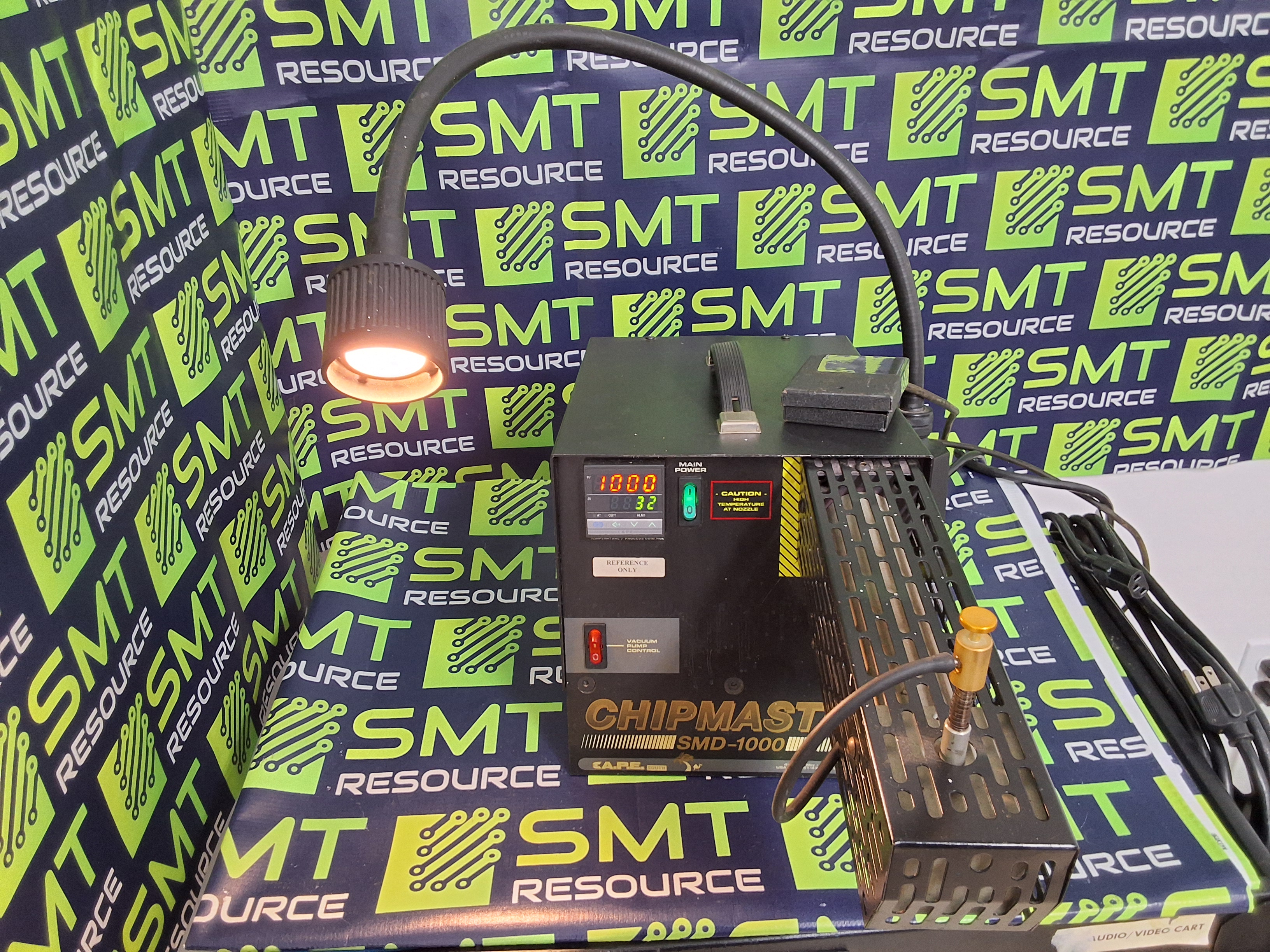 Used A.P.E. SMD-1000 CHIPMASTER REWORK AND REPAIR SYSTEM