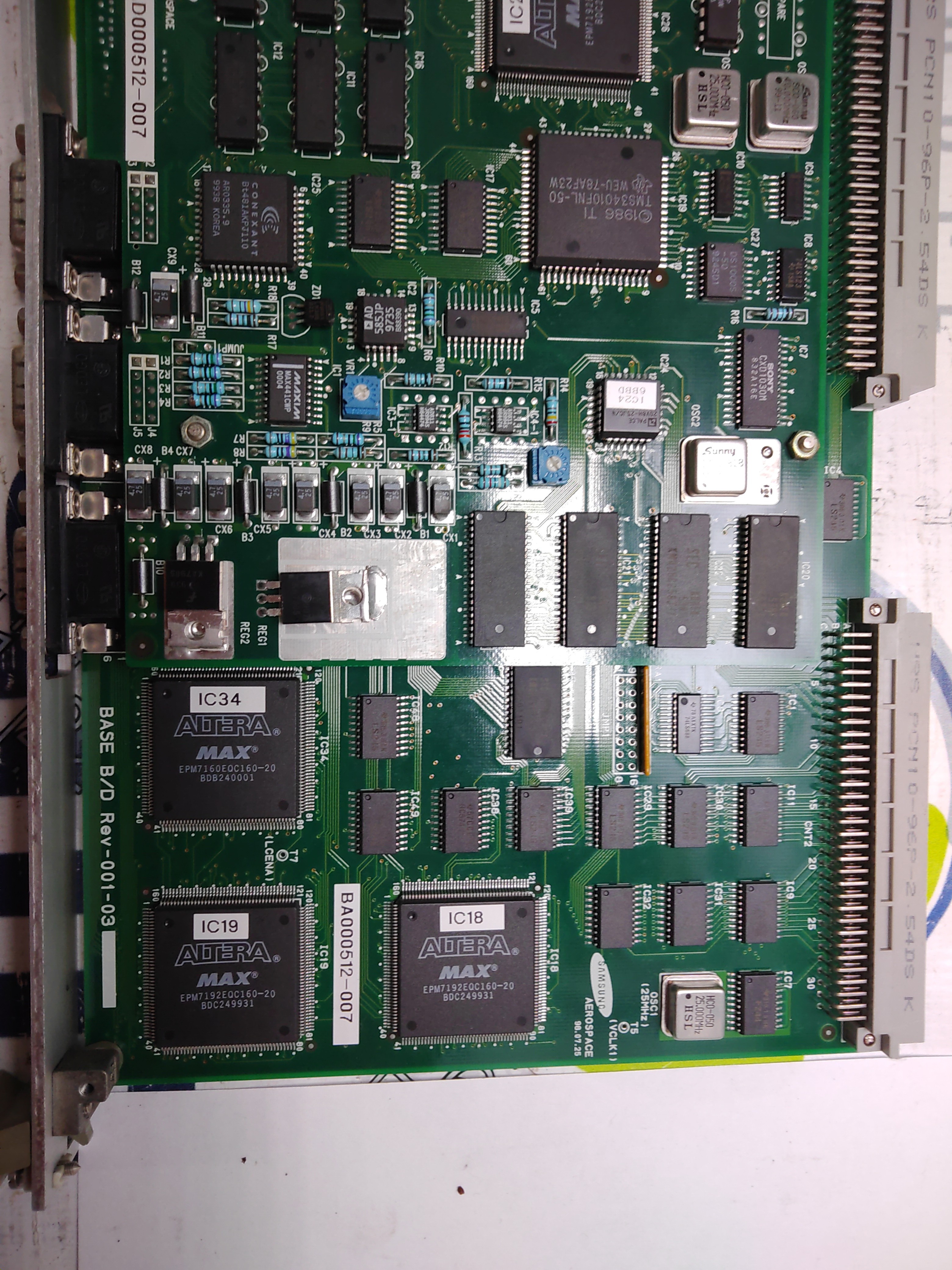Used SAMSUNG AD000512-007 BA0000512-007 BASE B/D REV-001-03