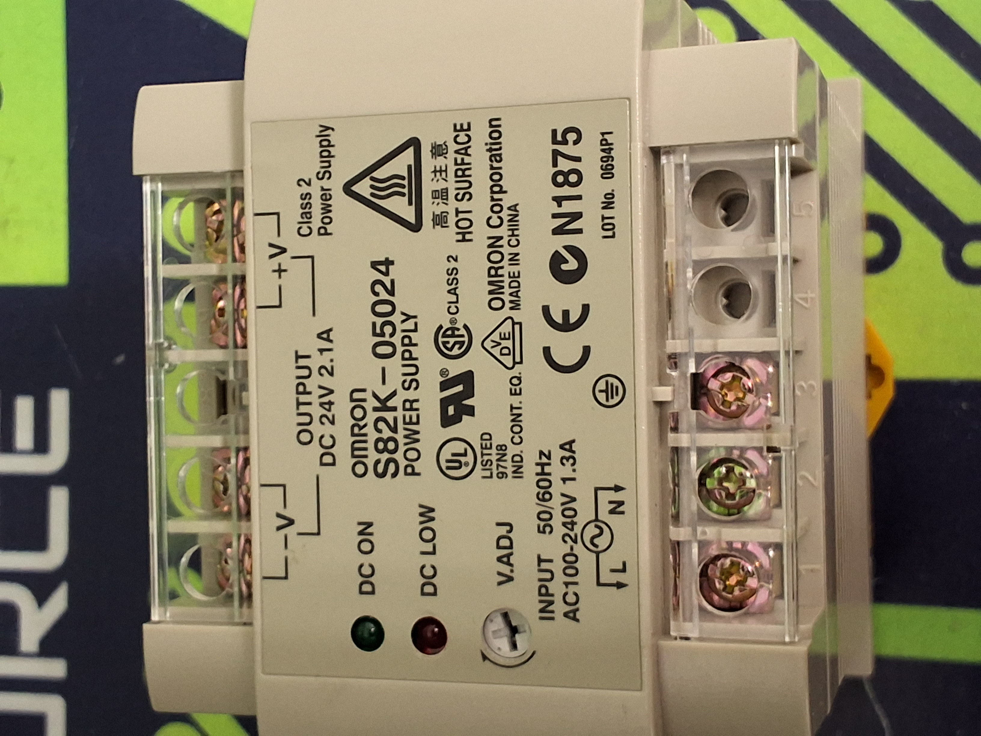 Used OMRON S82K-05024