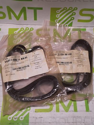 Used UNIVERSAL INSTRUMENTS 46442701 TIMING BELT - BRAND NEW