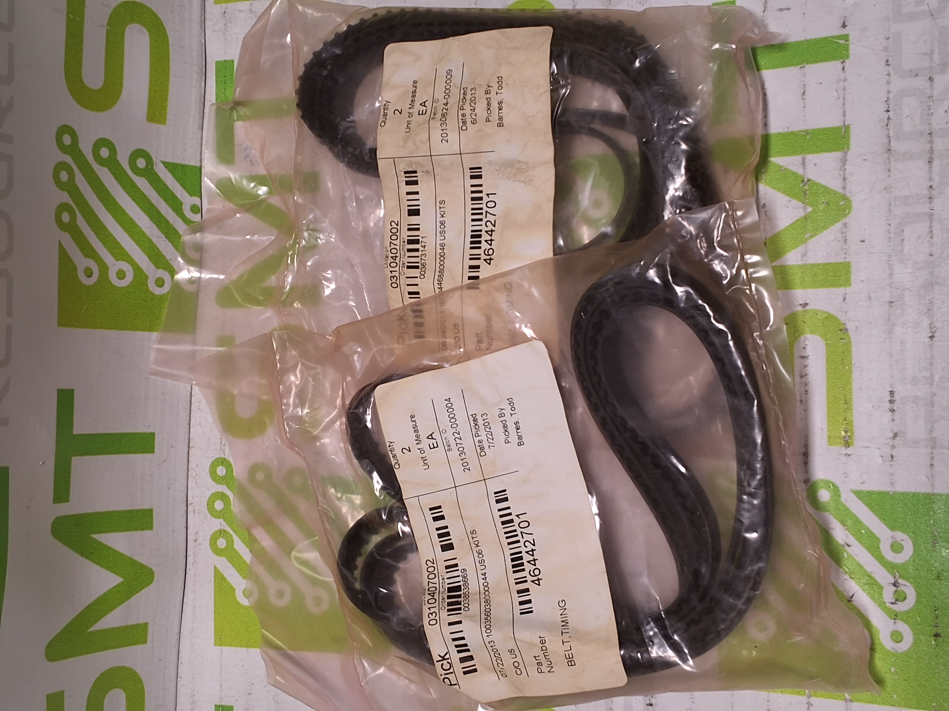 Used UNIVERSAL INSTRUMENTS 46442701 TIMING BELT - BRAND NEW