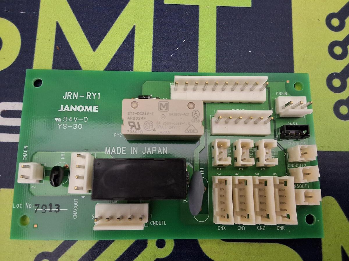 Used JANOME JRN-RY1 CIRCUIT BOARD