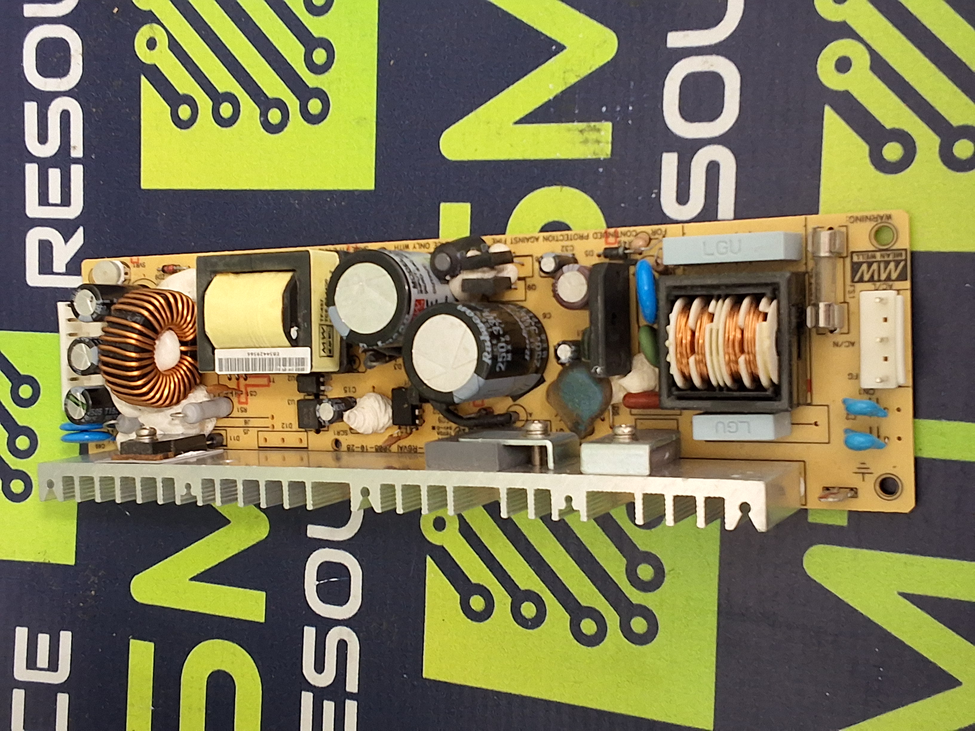 Used MEAN WELL LPS-100-24 POWER SUPPLY