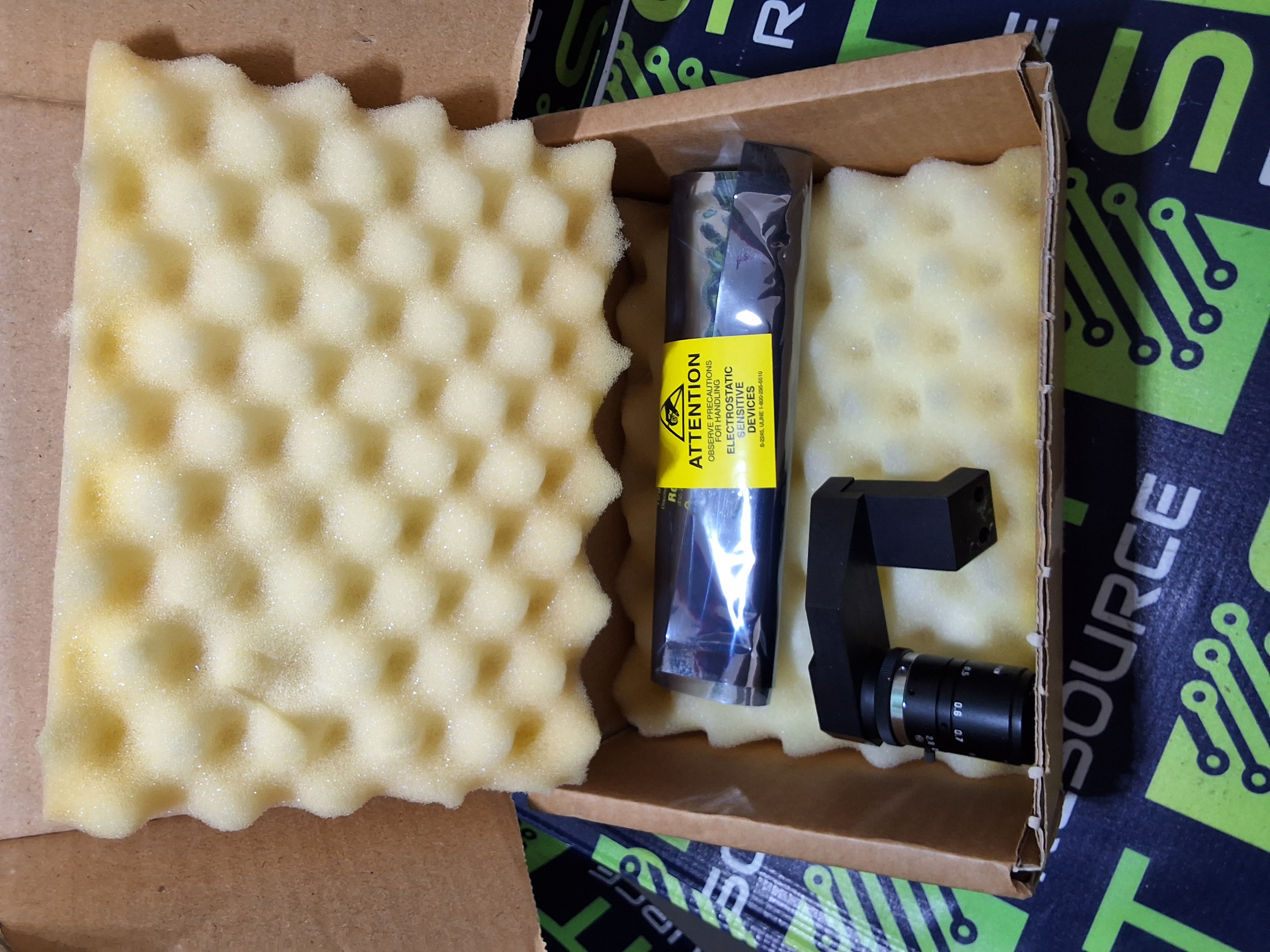 Used YES TECH 11757 - 10046 THIN CCD CAMERA ASSEMBLY WITH 50mm LENS