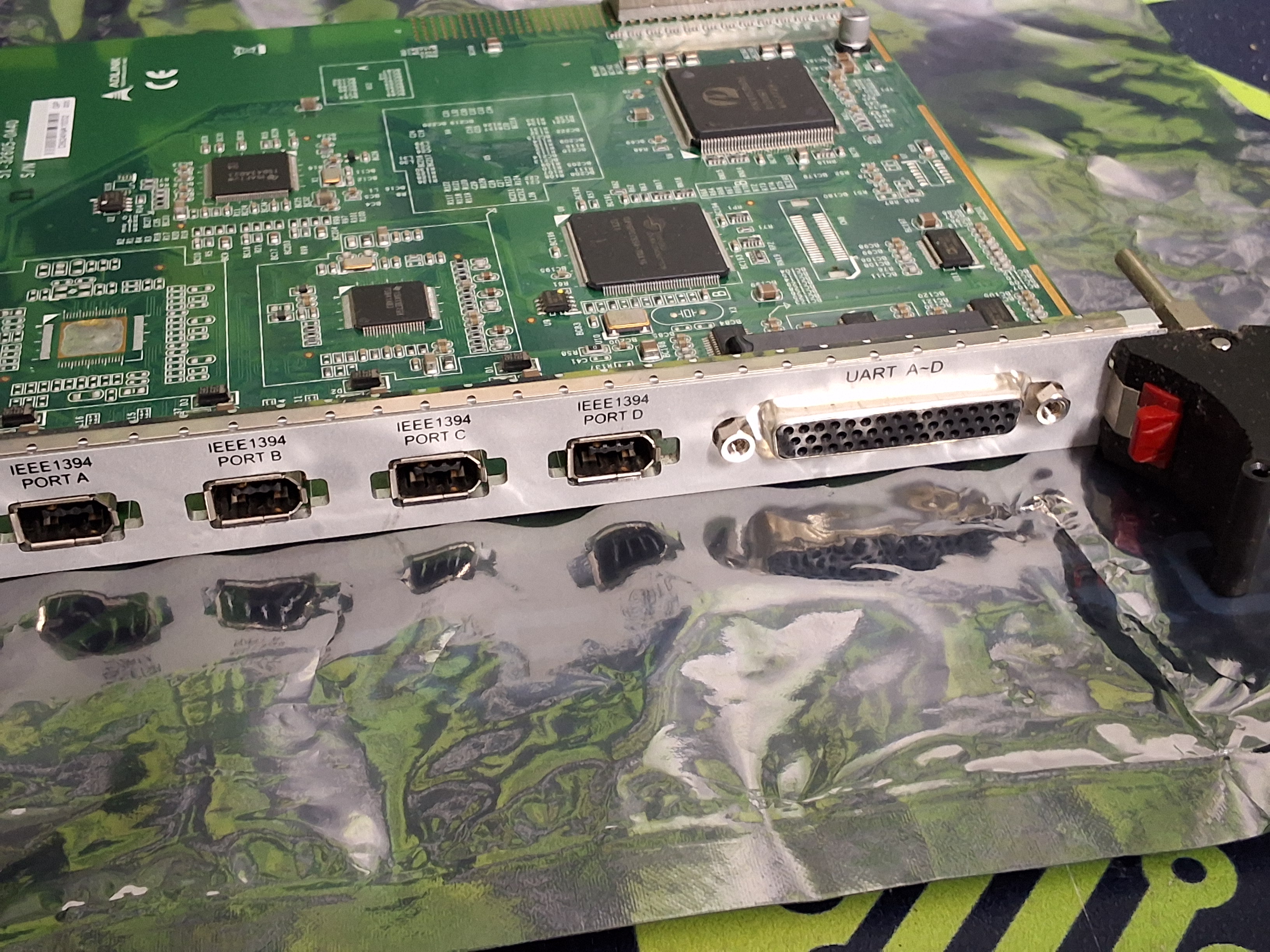 Used ADLINK TECHNOLOGY cPCI-8994(G)-0010 cPCI-8994 51-32605-0A40 4-PORT COMMUNICATION BOARD
