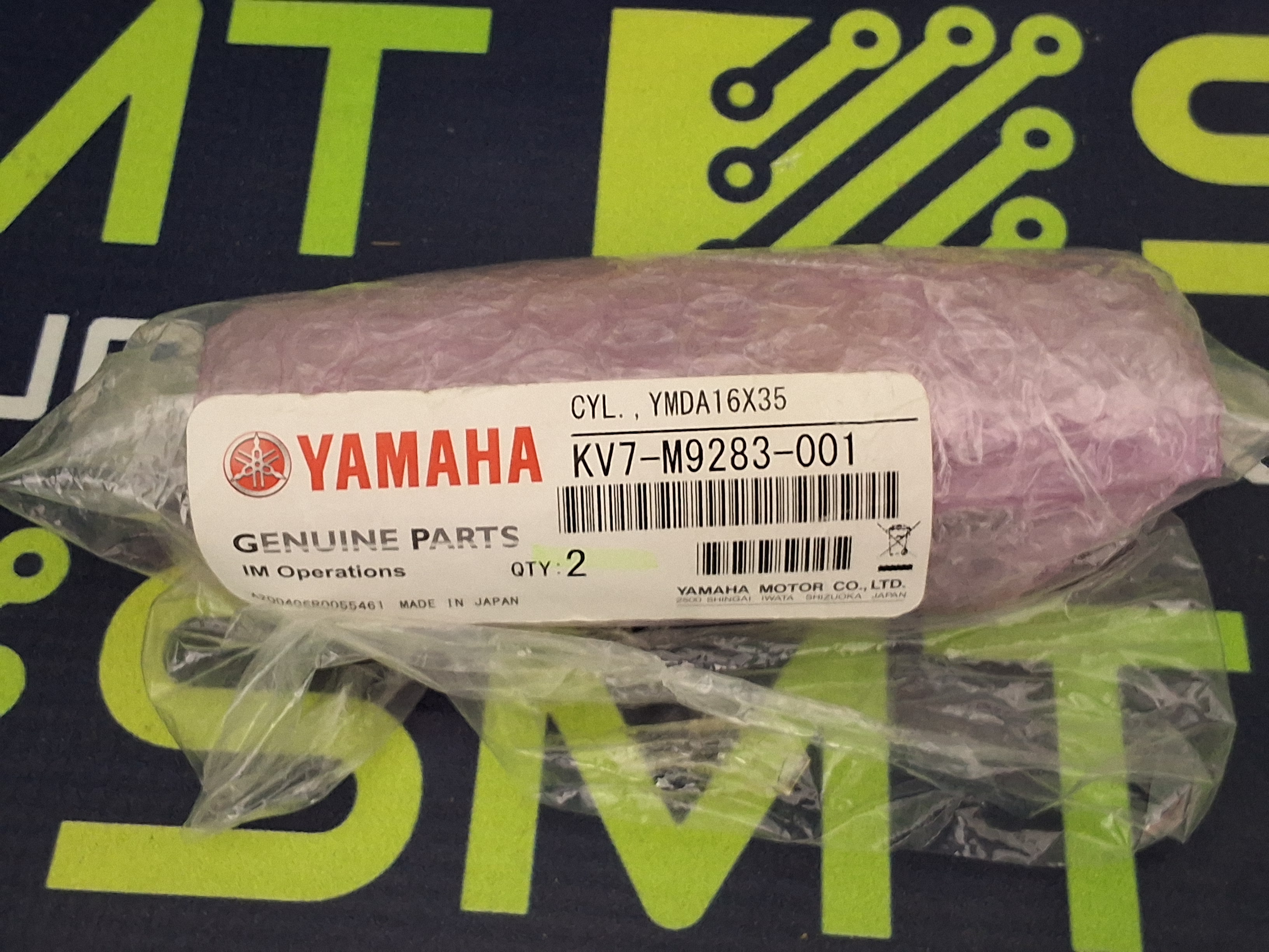 KOGANEI YMDA16x35-12W YAMAHA KV7-M9283-001 PNEUMATIC AIR CYLINDER - BRAND NEW