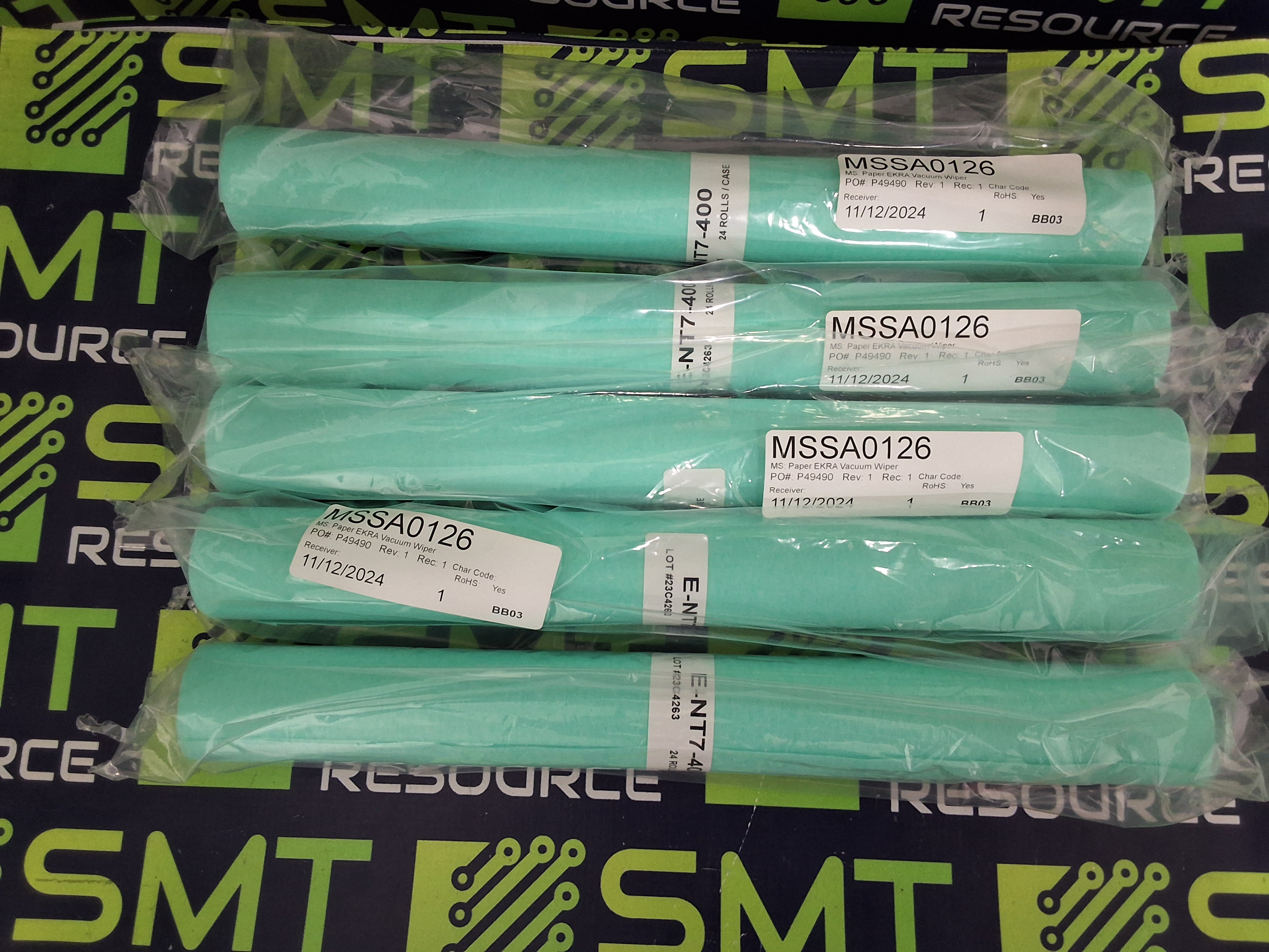 PAPER EKRA VACUUM WIPER E-NT7-400 MSSA0126 - BRAND NEW