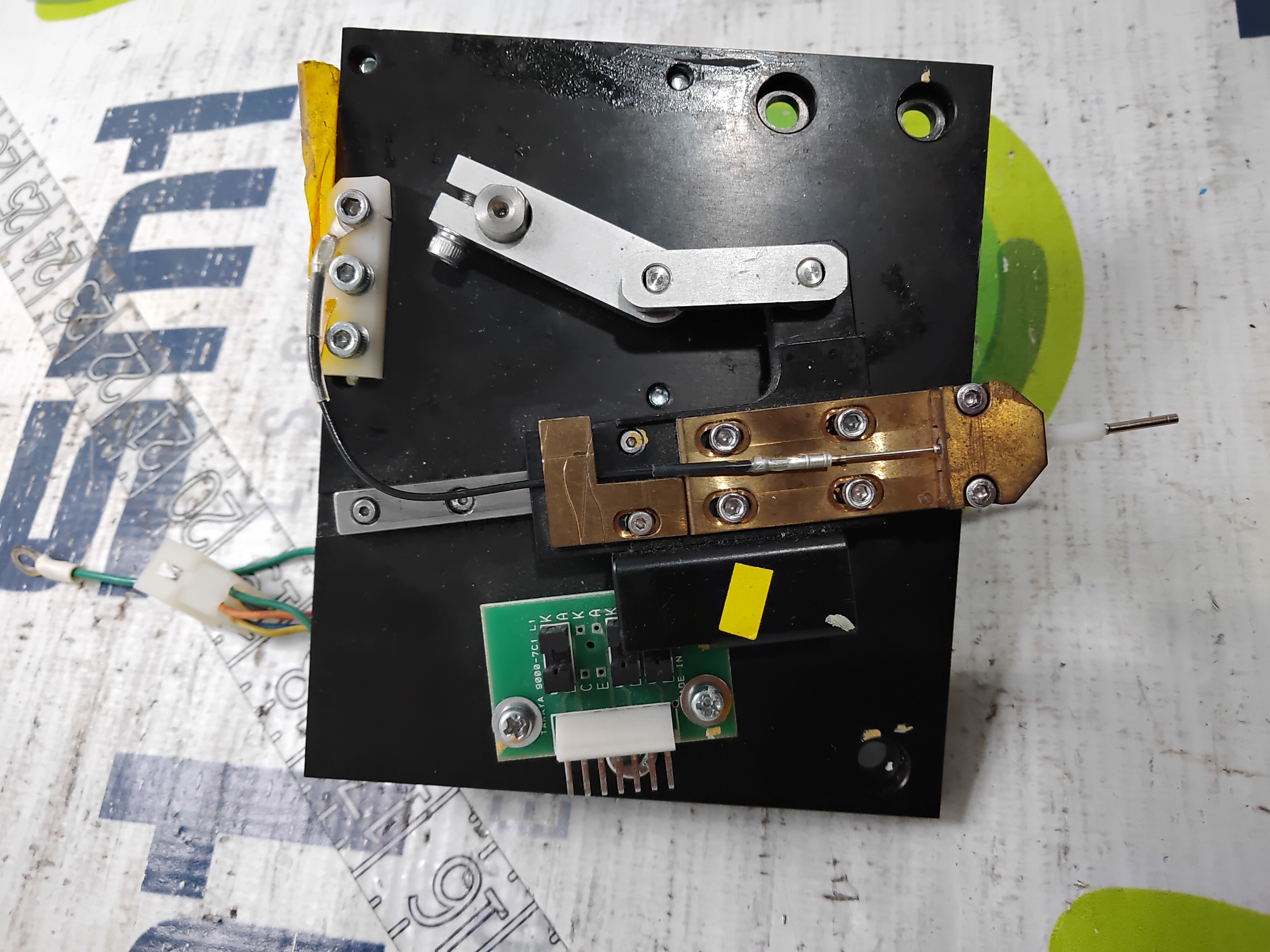 Used SANYO DENKI 103H7521-7051 STEPPING MOTOR WITH TAKAYA PROBE HEAD