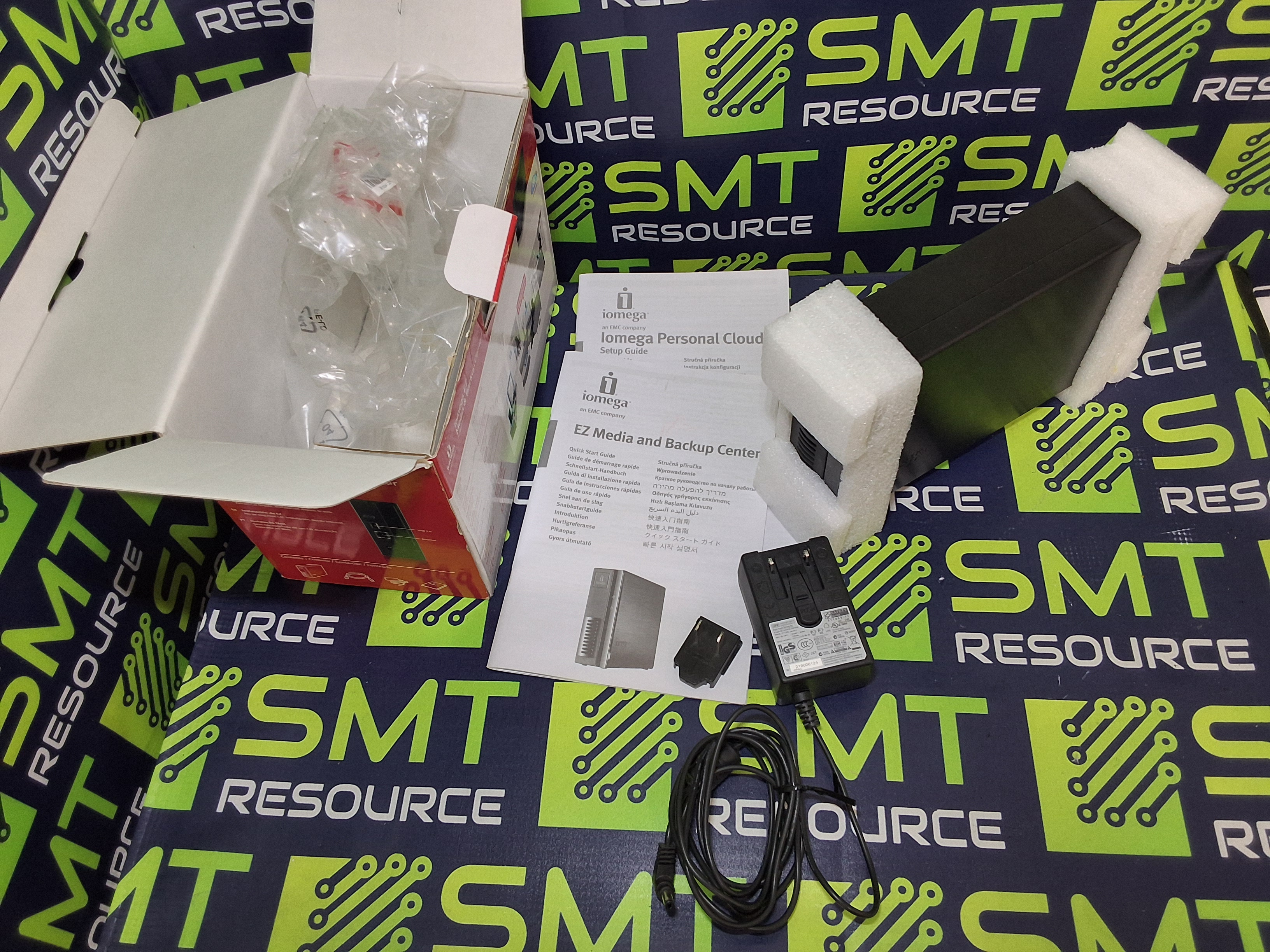 IOMEGA 1TB EZ MEDIA & DATA BACKUP CENTER 1000GB - NEW OPEN BOX