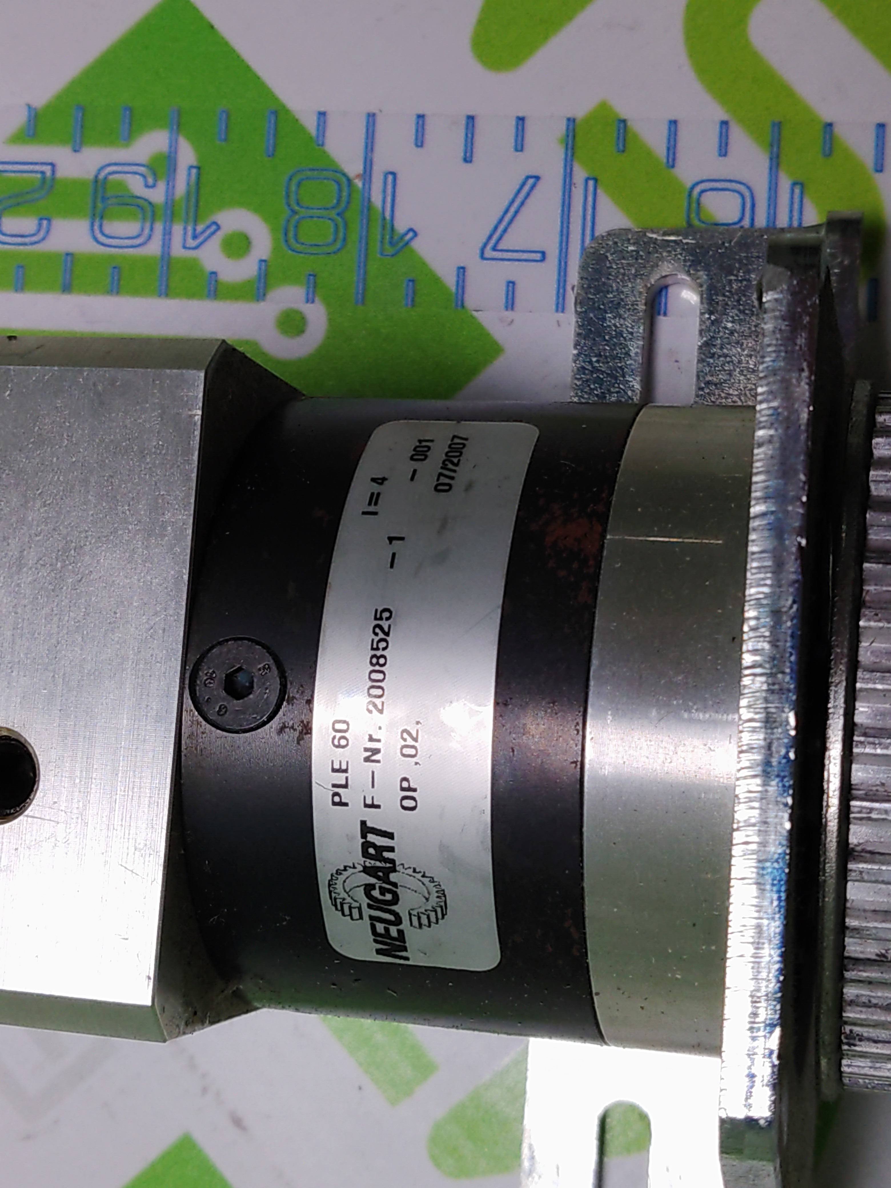 Used Berger Lahr IFA62/3CAN-A1/3DCBZ30/2-004KPP30/I06BRC Motor w/ PLE 60