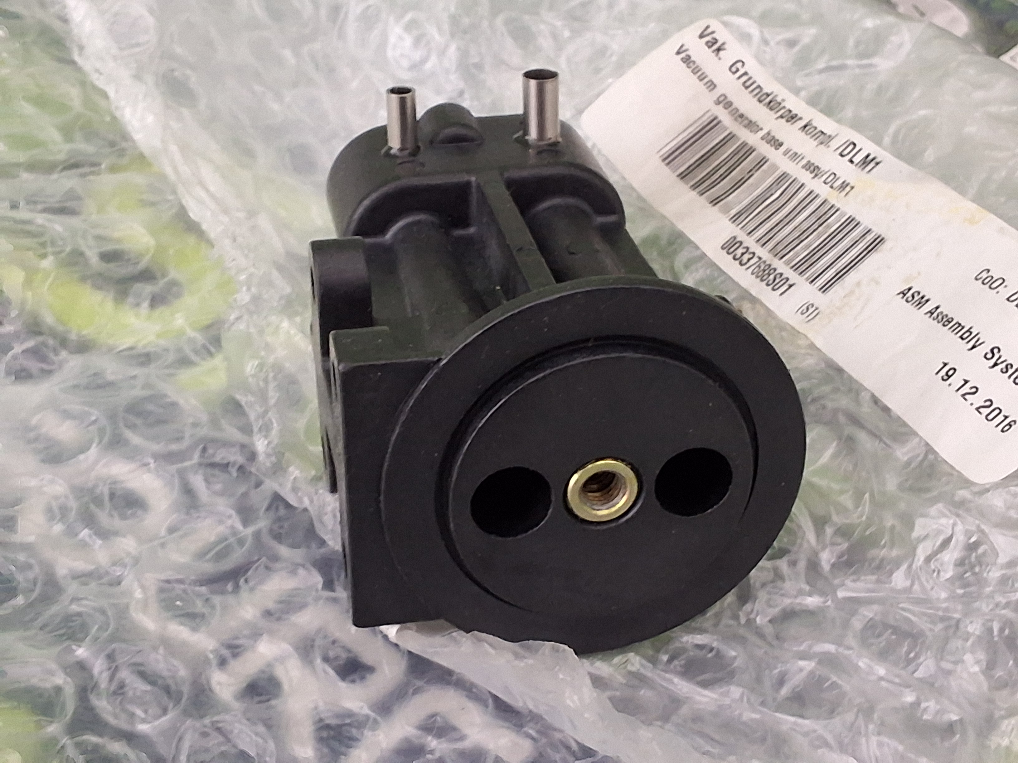 SIEMENS 00337688S01 VACUUM GENERATOR BASE ASSEMBLY DLM1 - BRAND NEW