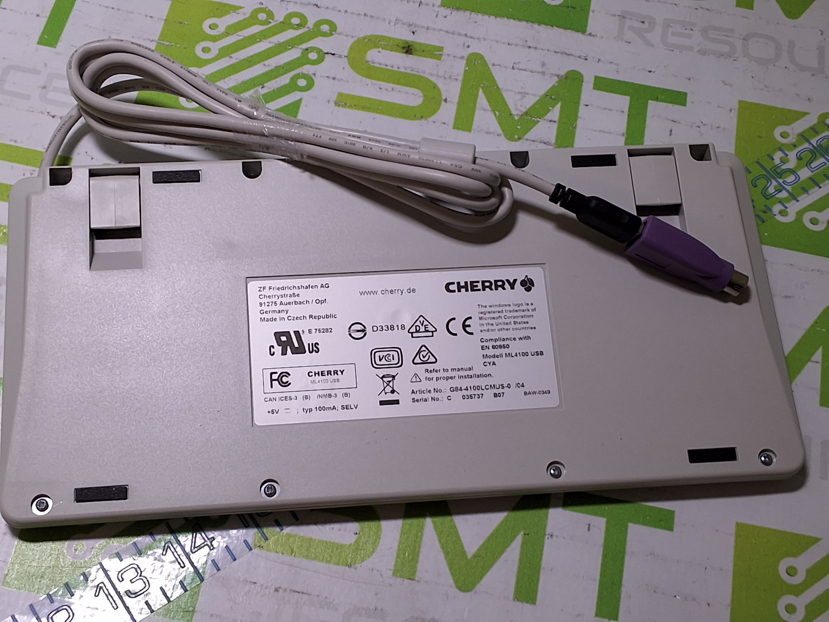 CHERRY G84-4100 COMPACT KEYBOARD - BRAND NEW