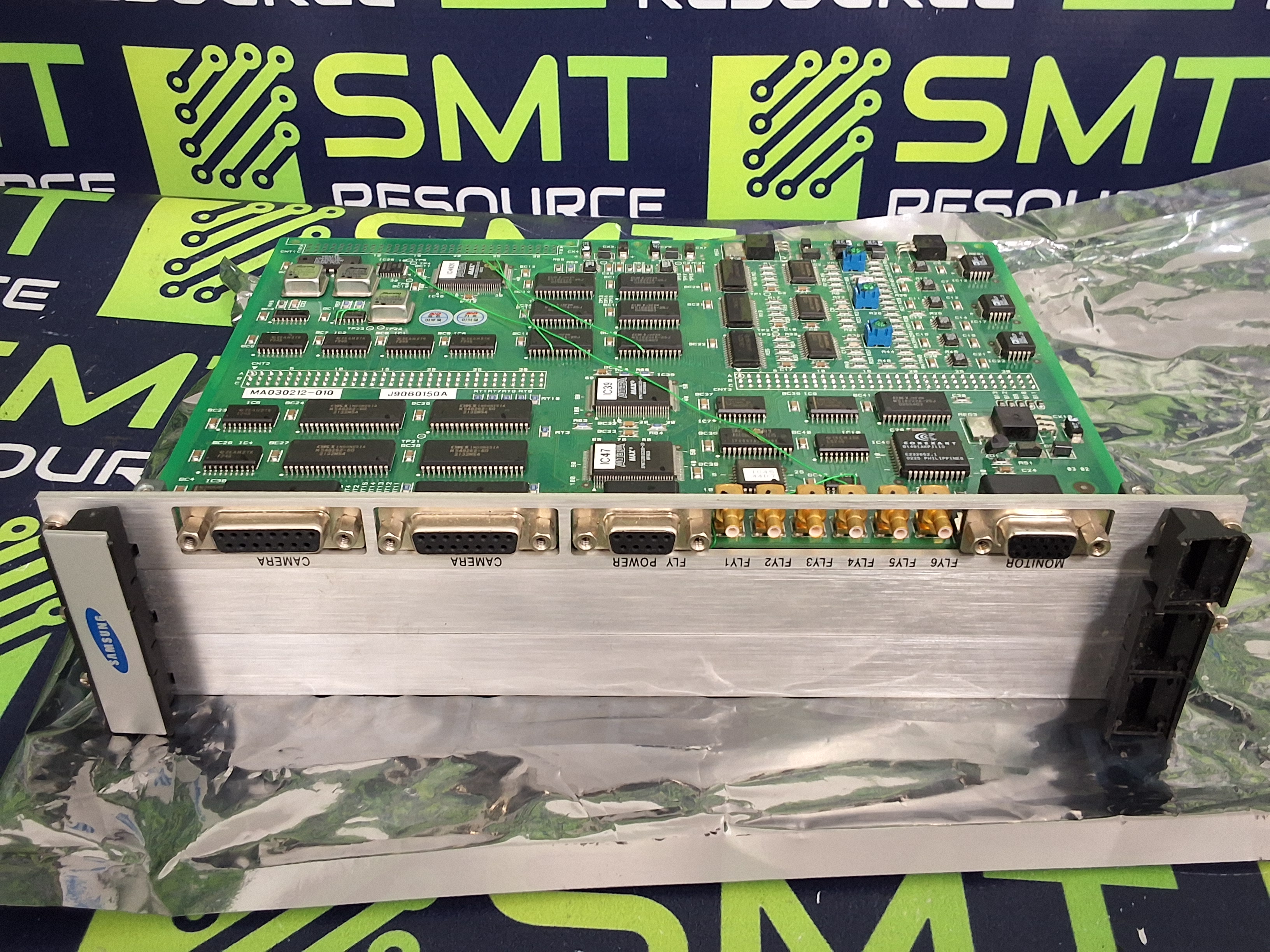 Used SAMSUNG J9060150A CP45 VISION BOARD- MA030212, MD030212, MM030212