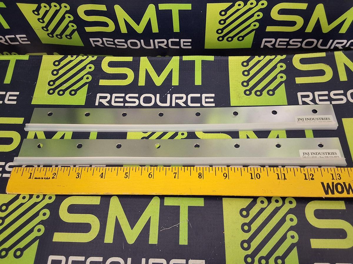 DEK JNJ INDUSTRIES DFMBO-350 METAL SCREW-MOUNT SQUEEGEE BLADE SET 350mm - BRAND NEW