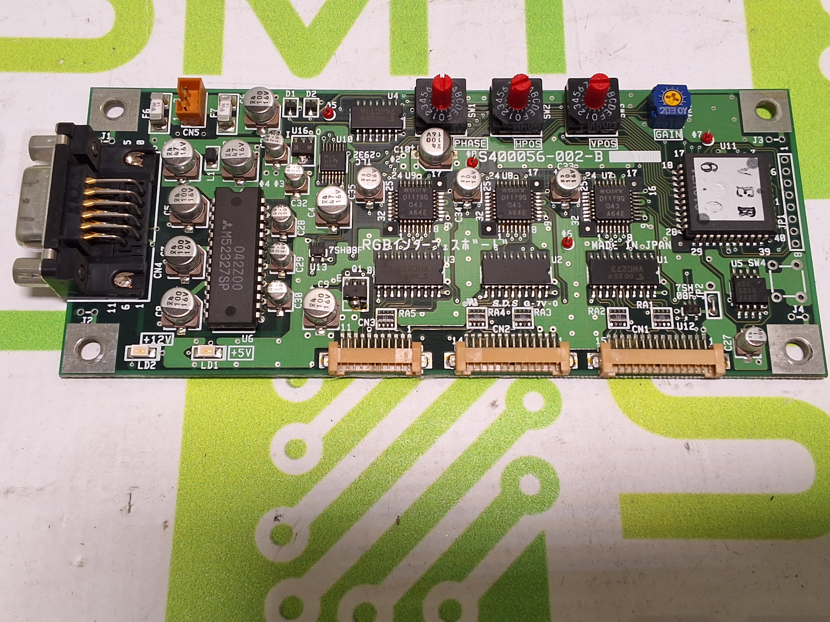 Used DENSEI S400056-002-B JUKI CIRCUIT BOARD