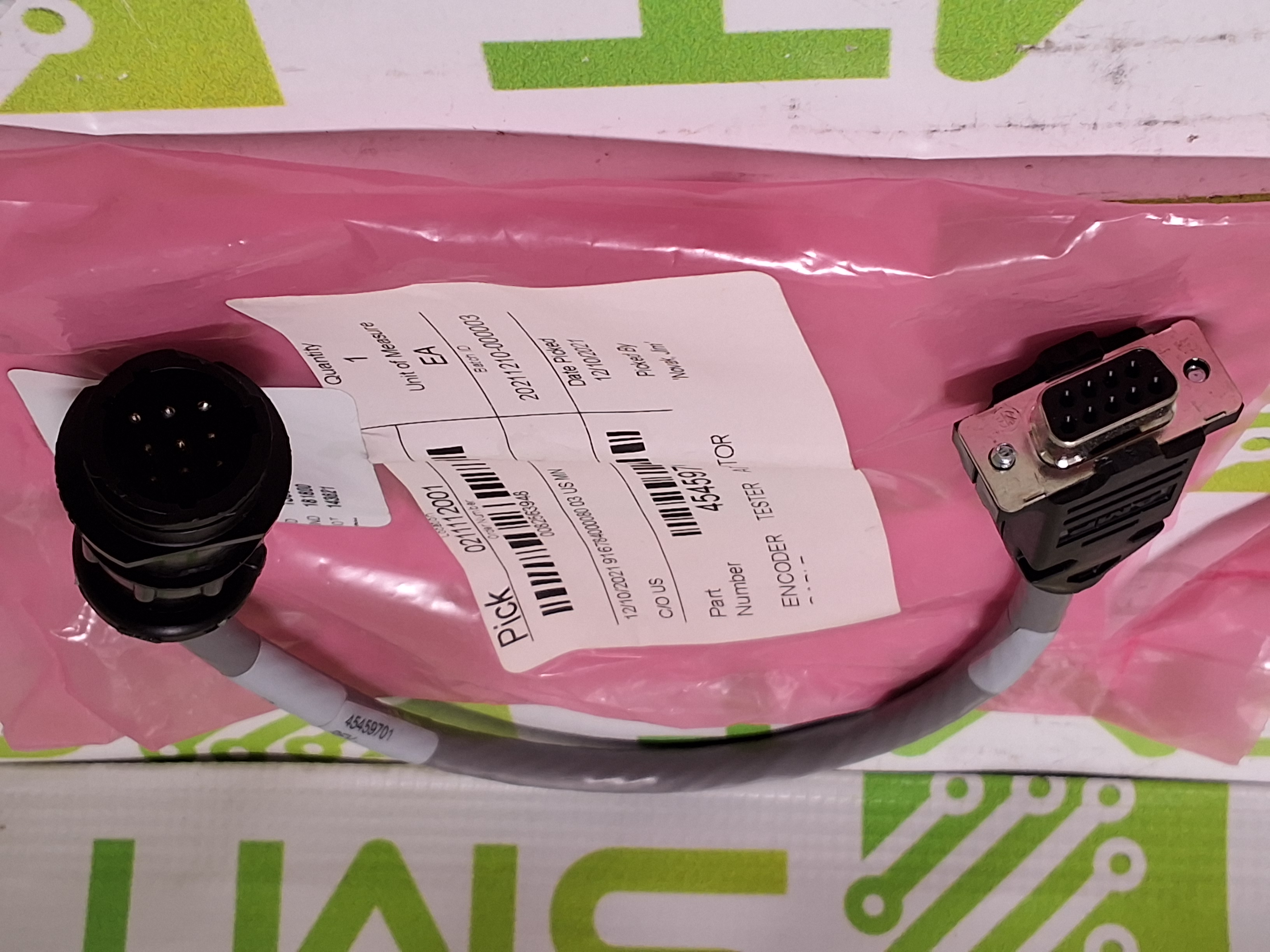 NEW UNIVERSAL INSTRUMENTS 45459701 ENCODER TESTER CABLE 