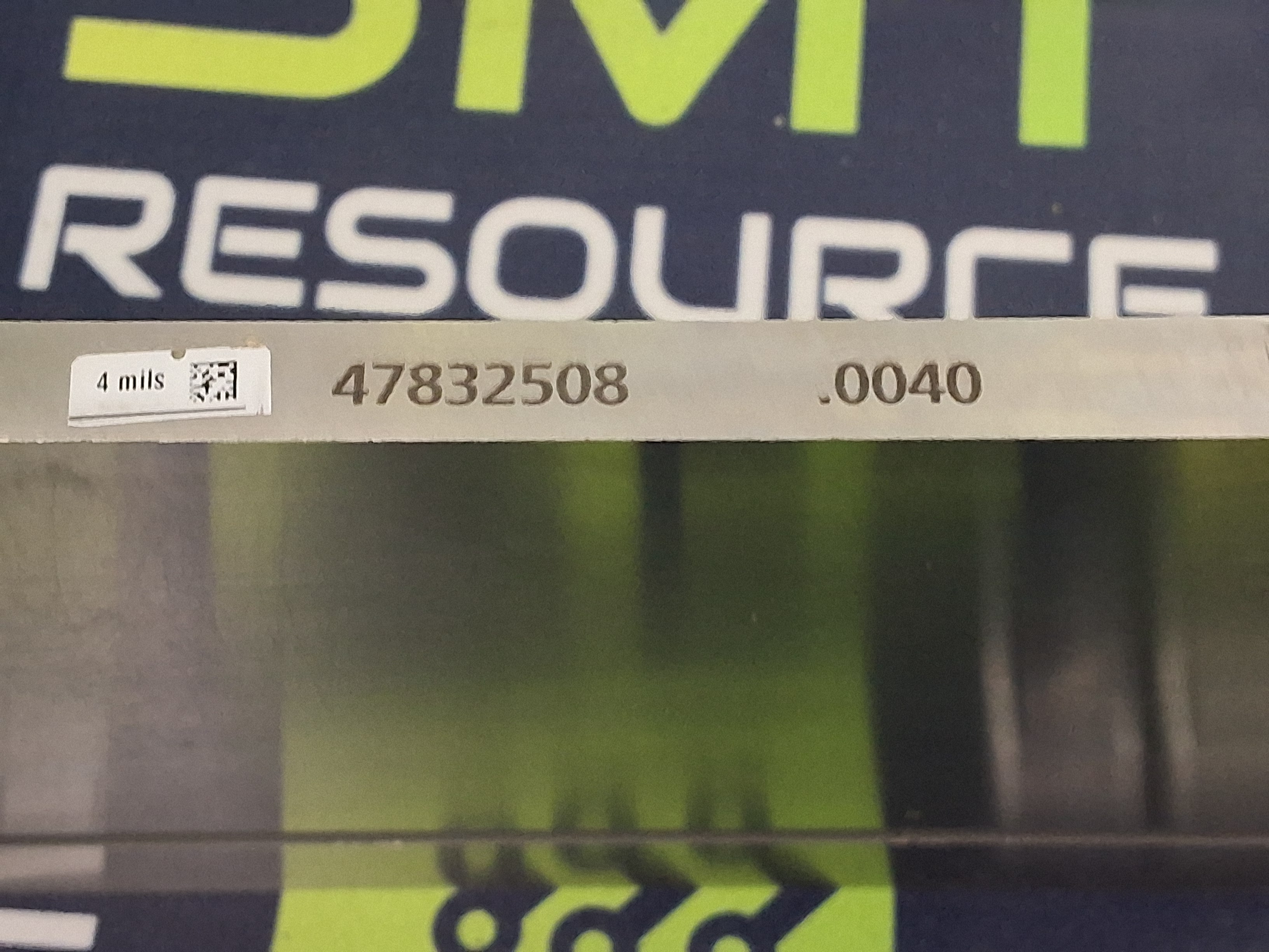 Used UNIVERSAL INSTRUMENTS 47832507 DEPTH .0035 CALIBRATION PLATE