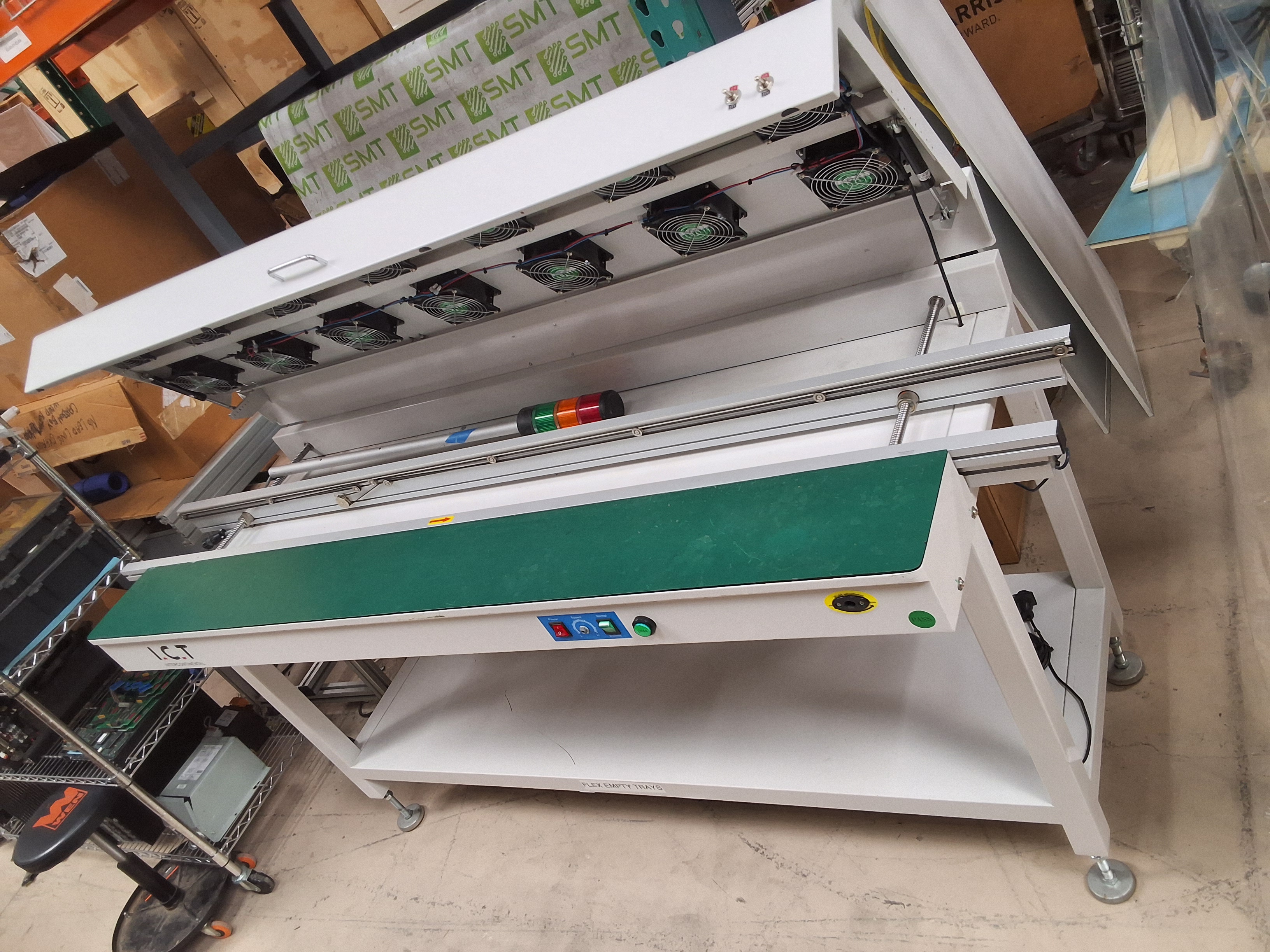 Used I.C.T Intercontinental SCC-2000 cooling conveyor