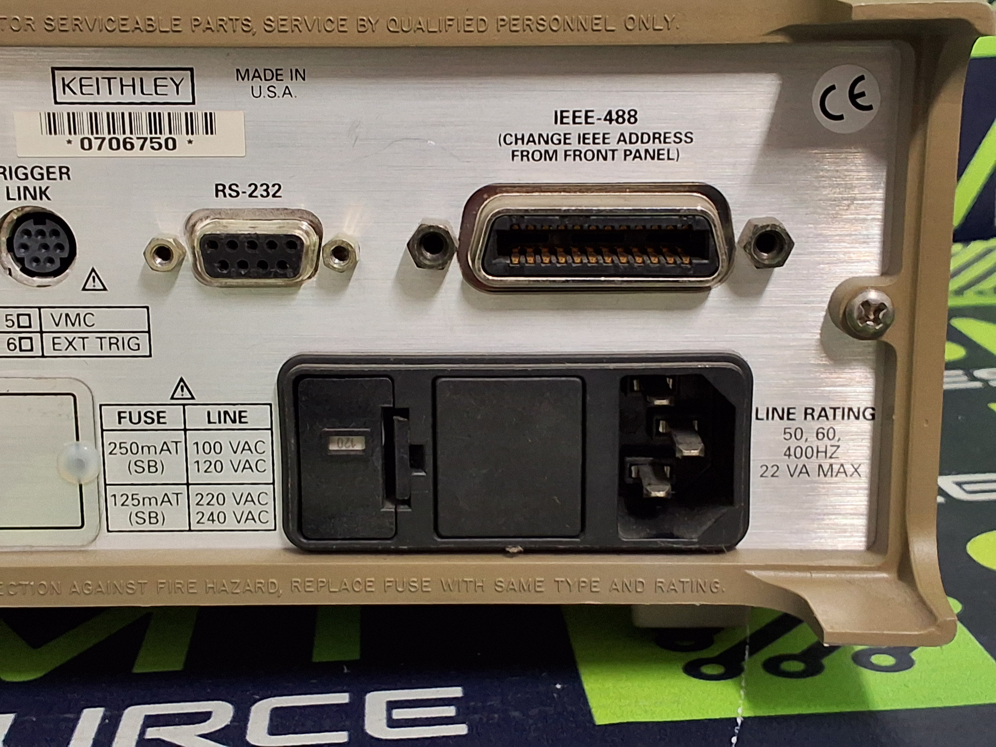 Used KEITHLEY 2000 MULTIMETER 6½-digit HIGH PERFORMANCE BENCHTOP DIGITAL MULTIMETER (DMM)