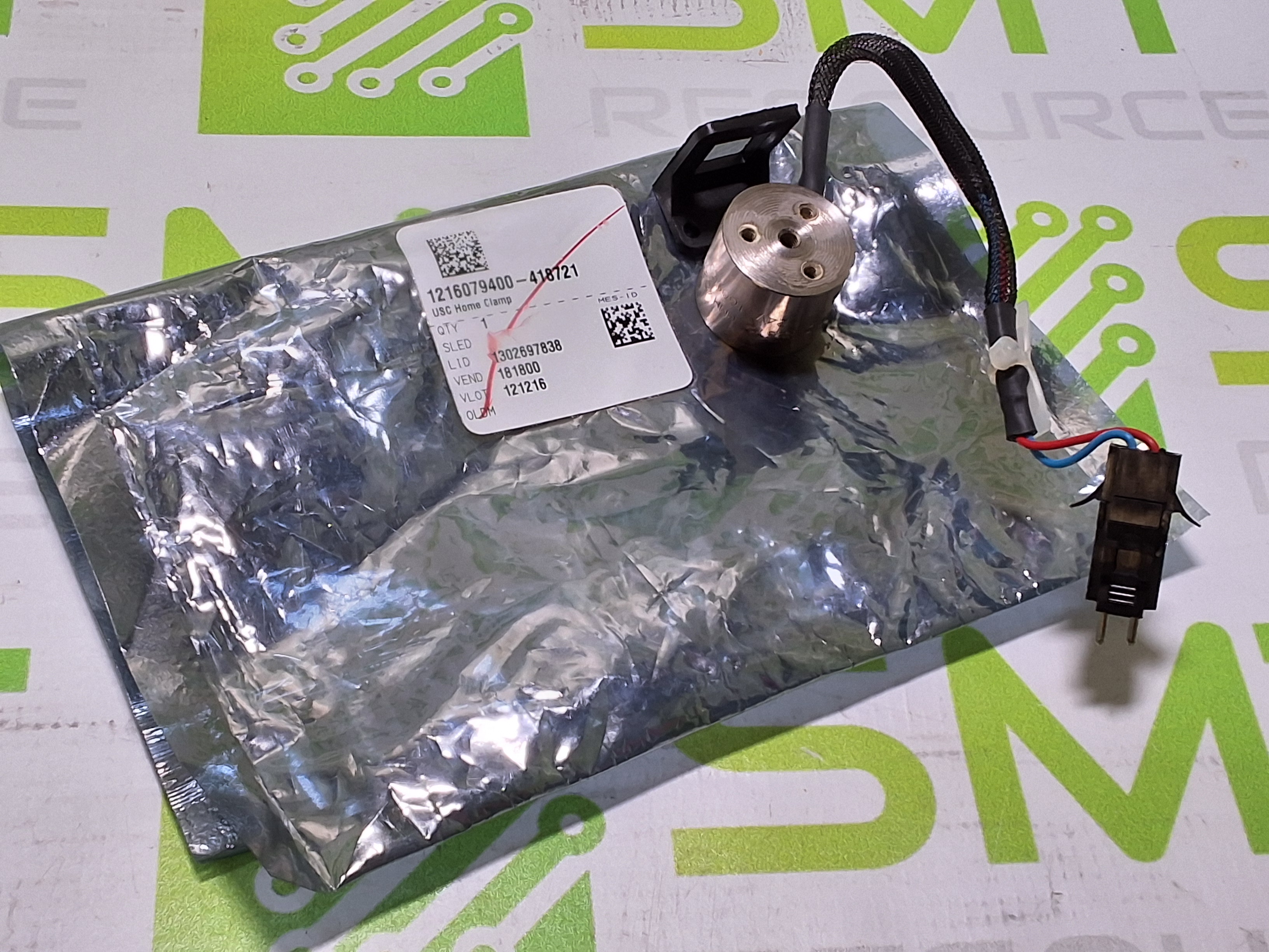 Used CYBEROPTICS DEK 191162 BOM LOOM USC HOME CLAMP 24V