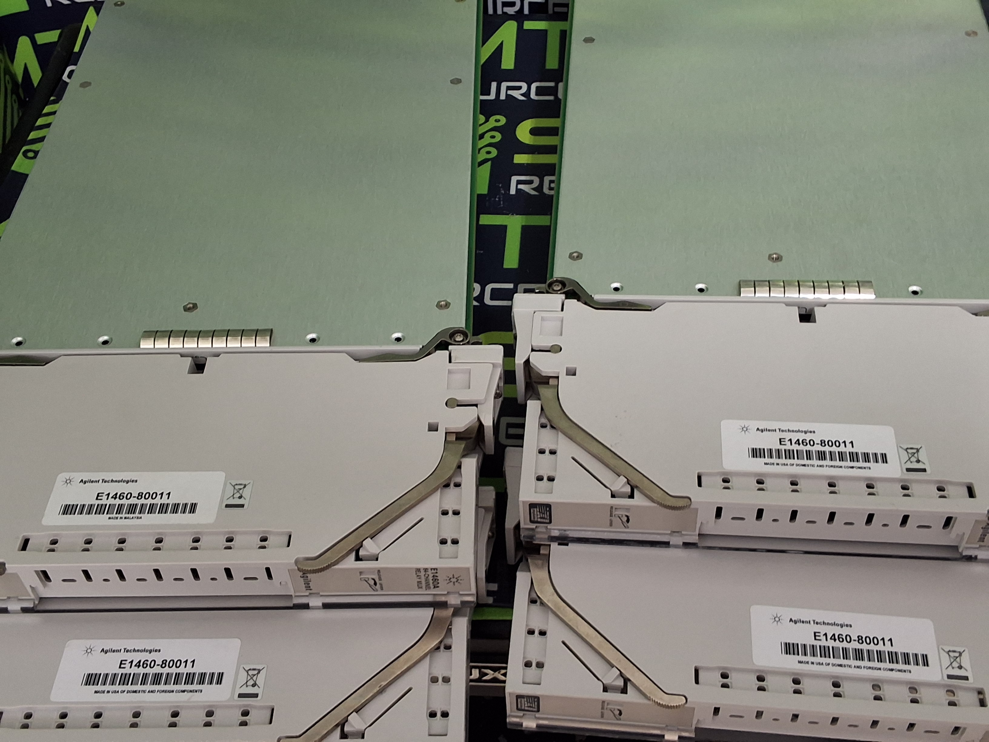 Used AGILENT 75000 SERIES C E1460-66201 64 - CHANNEL RELAY MODULE