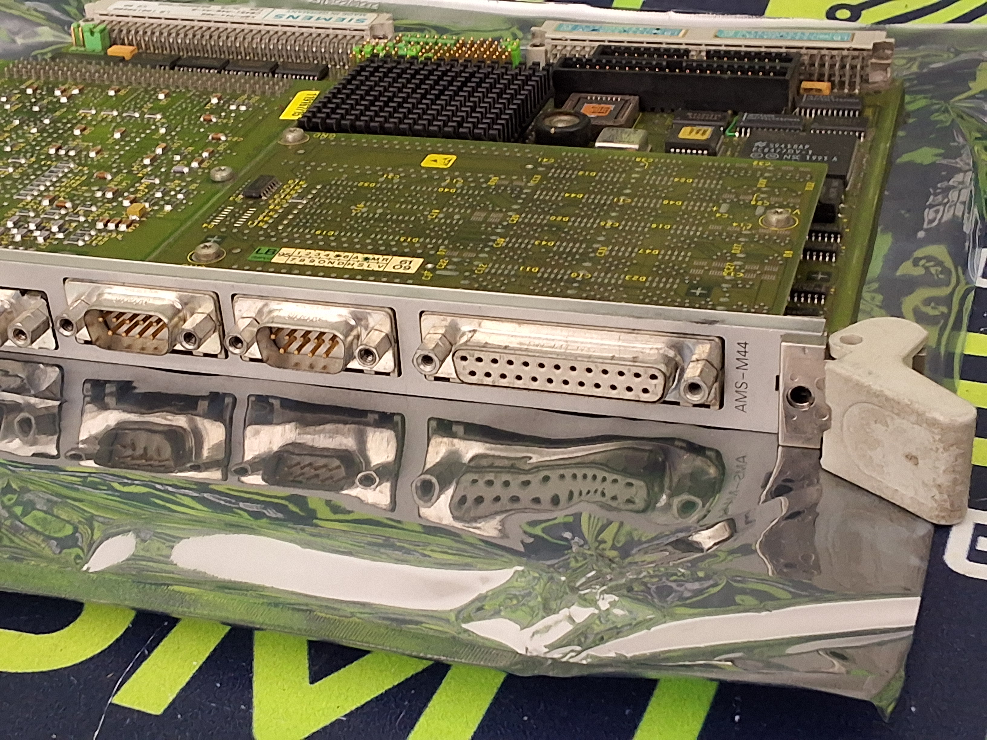 Used SIEMENS KSP-M44-A66 / C8451-A46-A4-9 / C8451-A46-C1-3 CONTROL CPU CIRCUIT BOARD