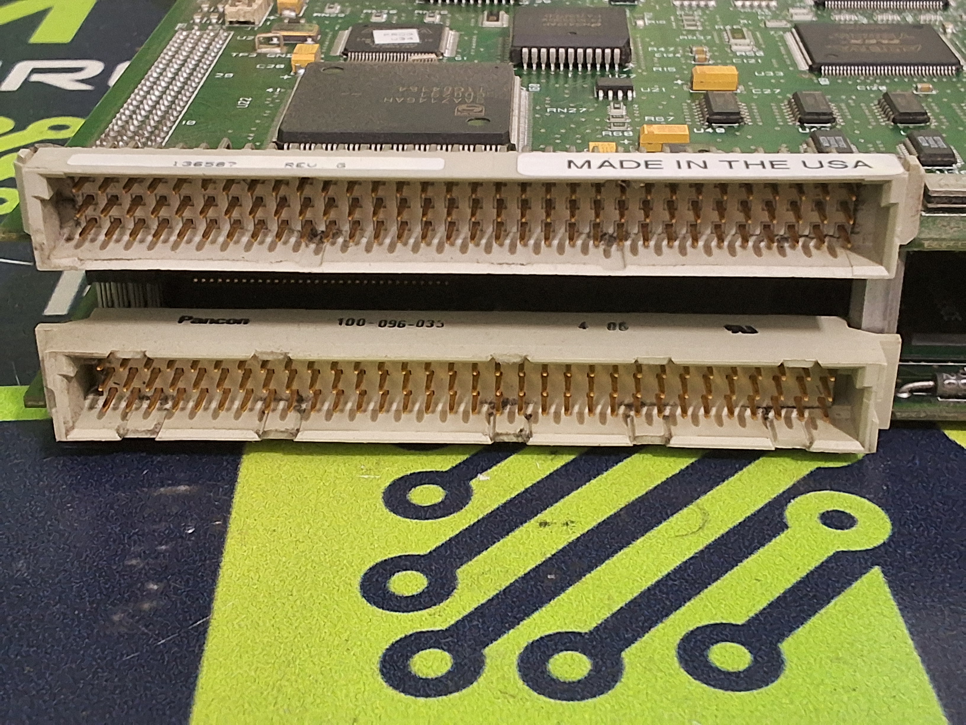 Used UNIVERSAL INSTRUMENTS ESI-650HF PROCESSOR VISION BOARD ESI-MFCC 144648 REV A