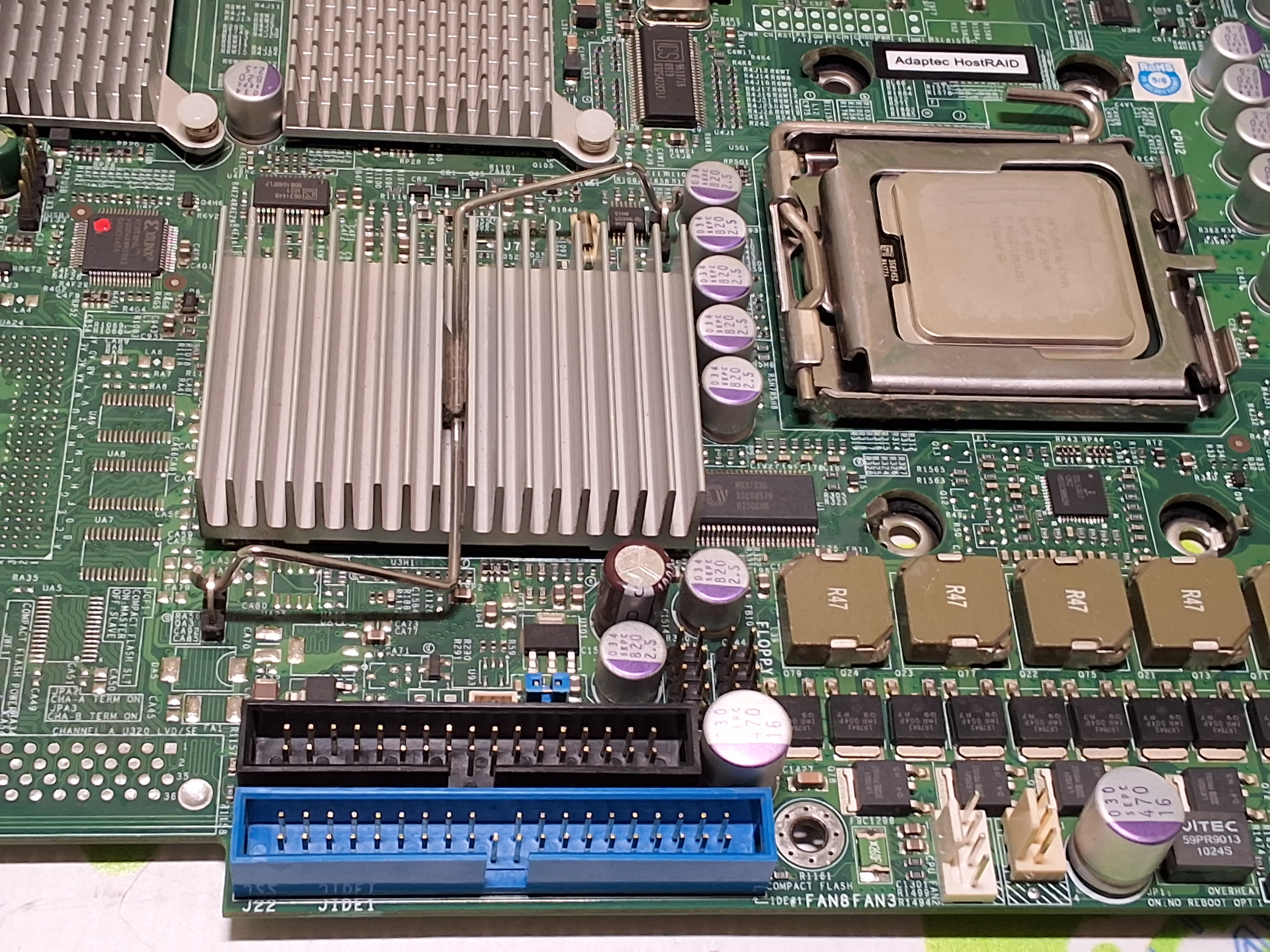 Used SUPER X7DBE-X MOTHERBOARD - IN GOOD WORKING CONDITION