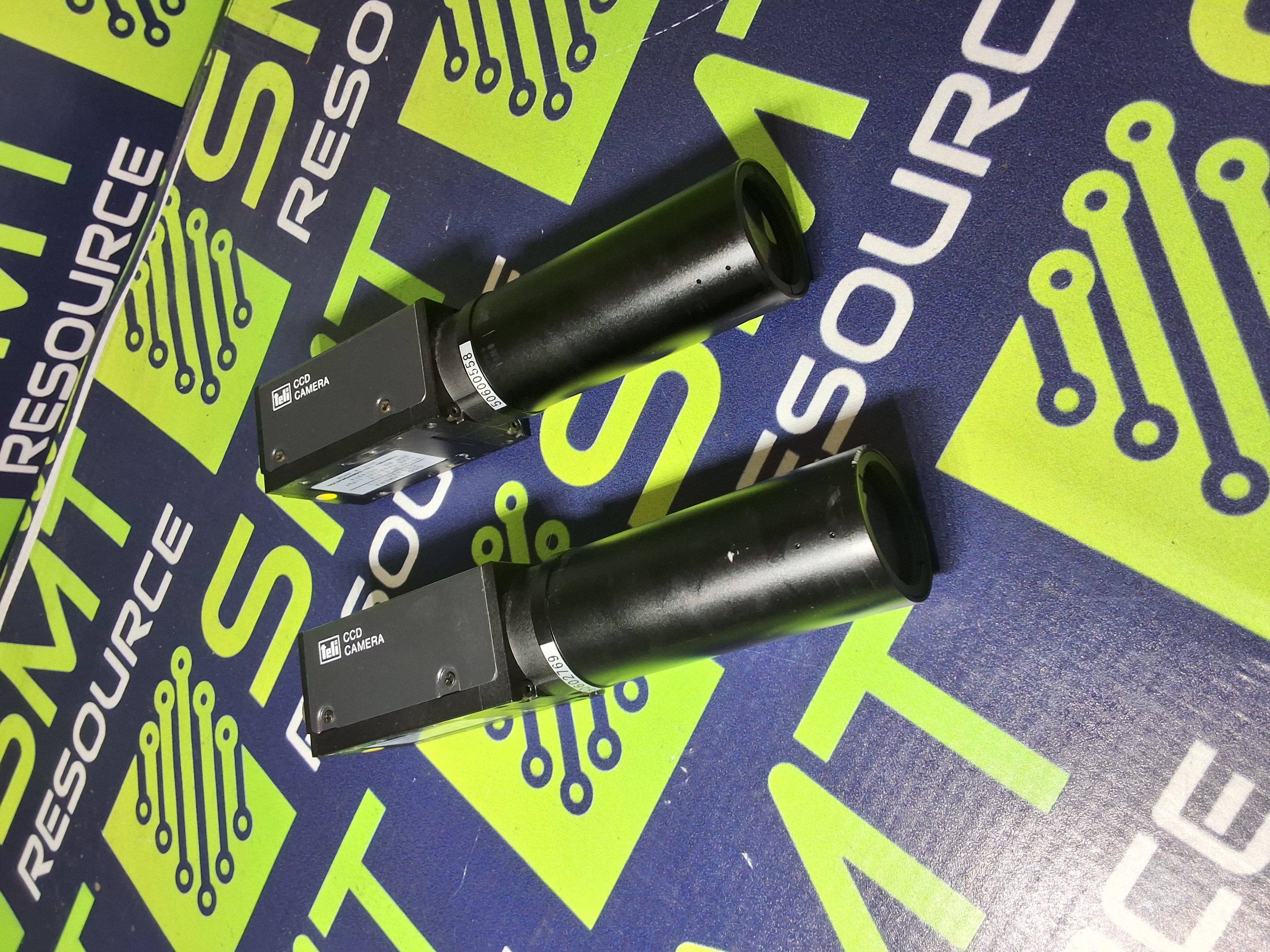 Used TOSHIBA CCD CAMERA CS8420i-11 WITH LENS - LOT OF 2 -