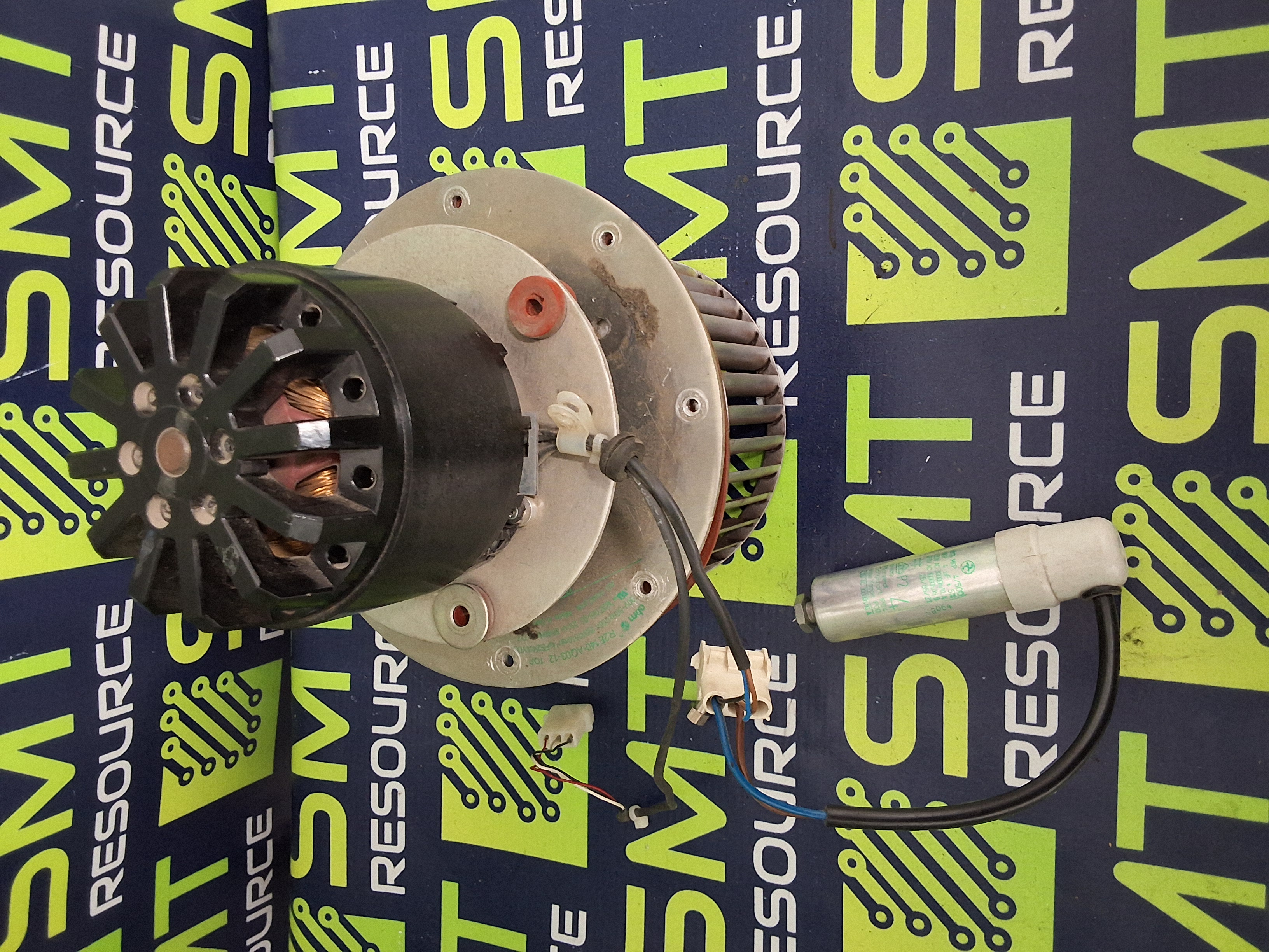 Used ELECTROVERT EBMPAPST R2E140-AQ03-12 SPEEDLINE BLOWER MOTOR (PARTS ONLY)