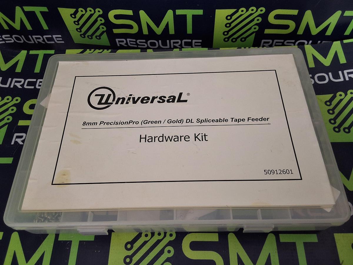 Used UNIVERSAL INSTRUMENTS 50912601 GREEN/GOLD TAPE FEEDER HARDWARE KIT