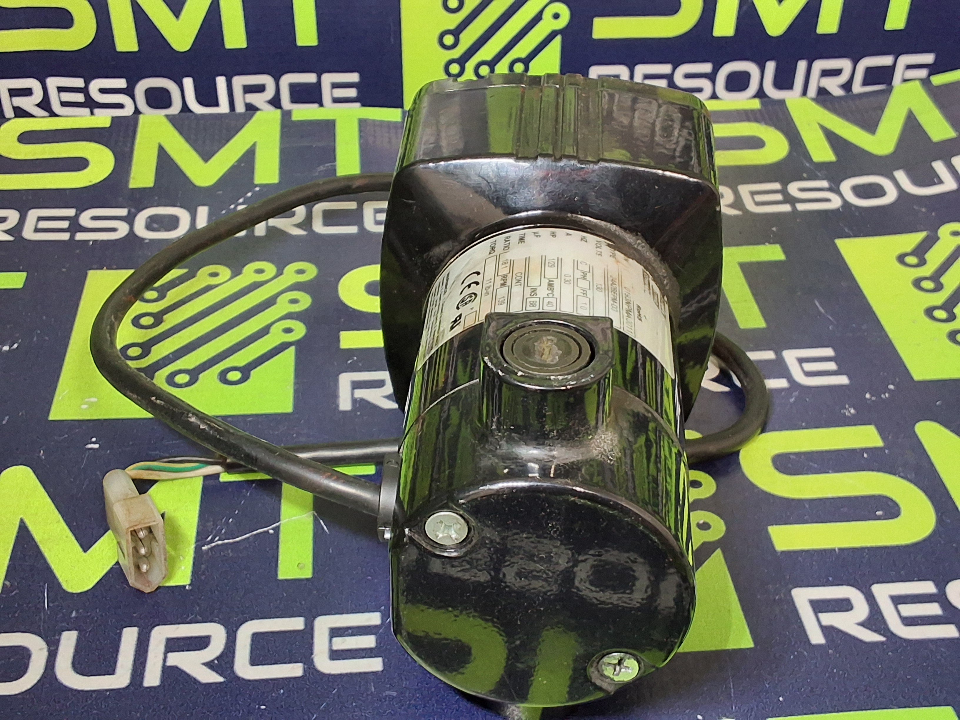 Used BODINE ELECTRIC 24A2BEPM-D3 DC GEARMOTOR 130V .30A 1/20HP 18:1