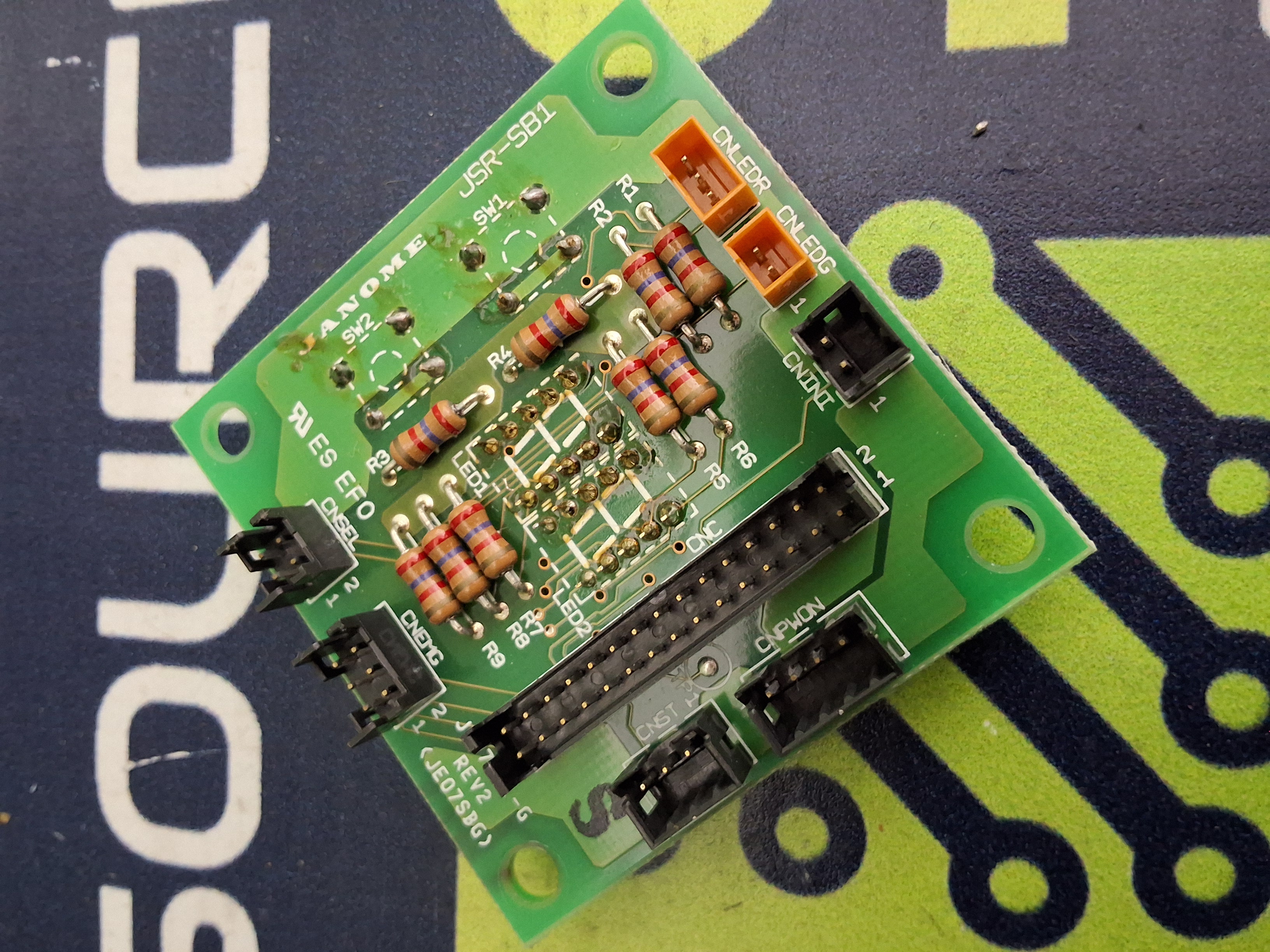 Used JANOME JE07981-G / JE07SBG / JSR-SB1 CIRCUIT BOARD