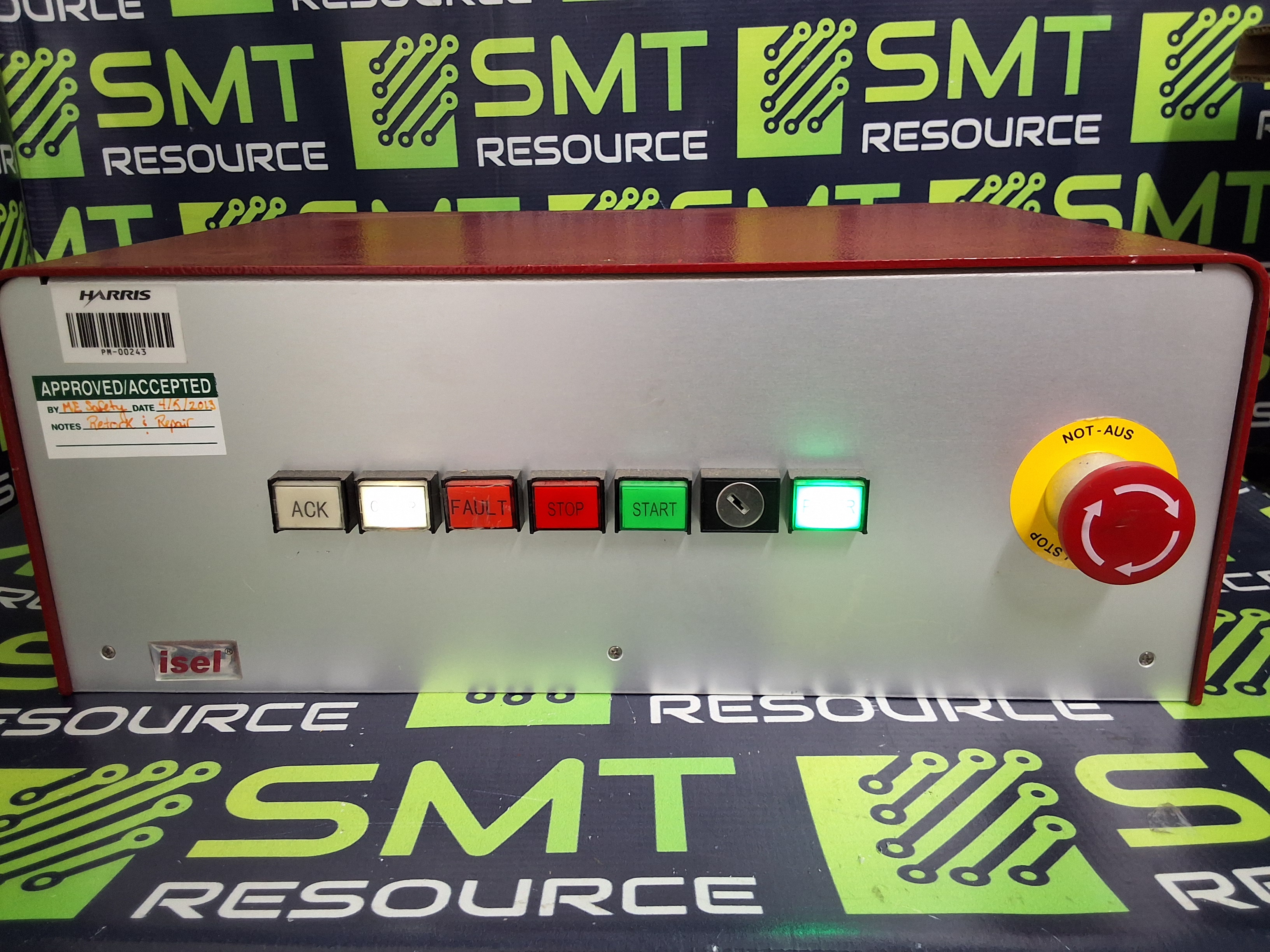 Used ISEL GERMANY IMC-P1-4 STEP-CONTROLLER 