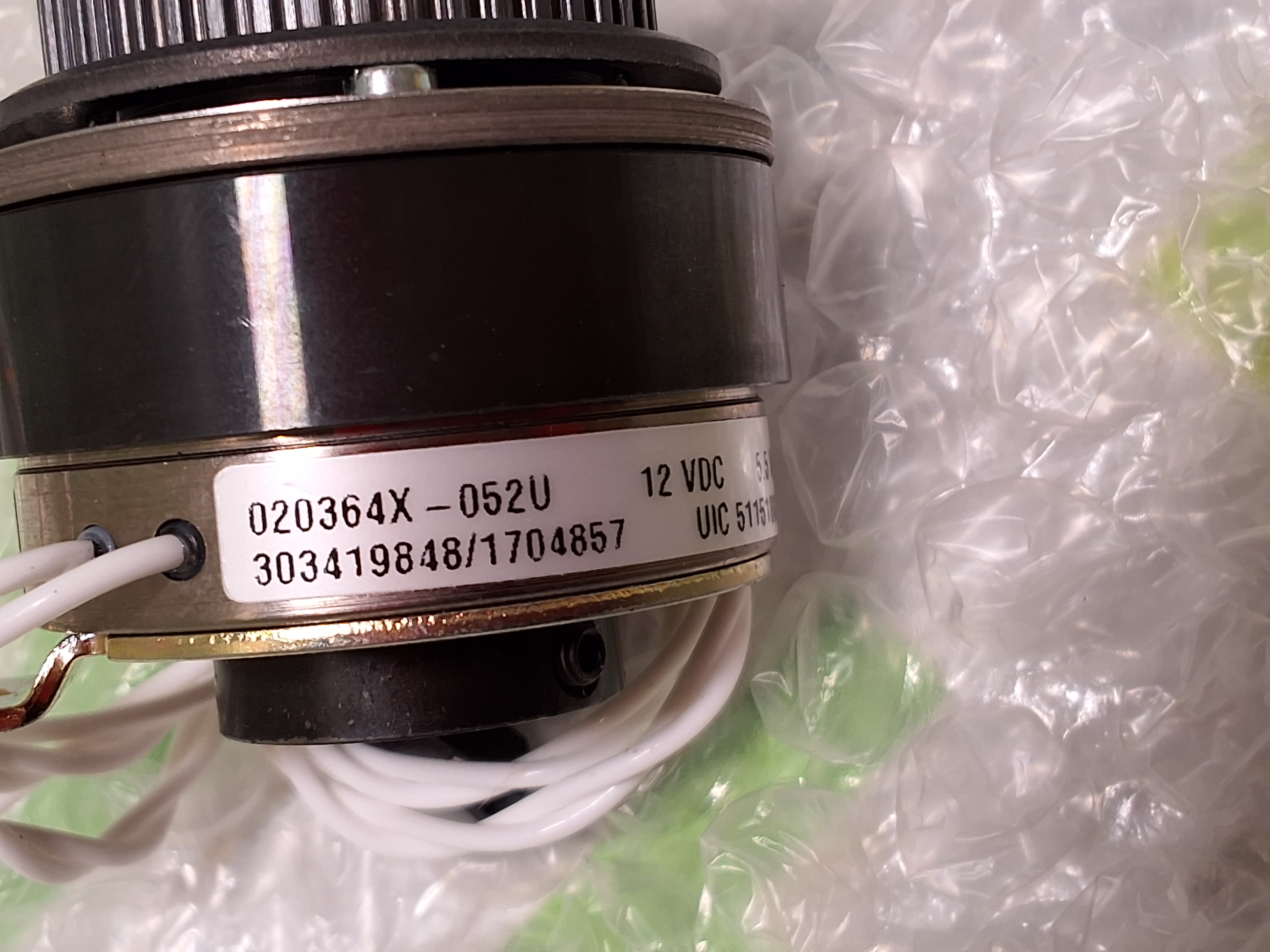 KEB 020364X-052U CLUTCH BRAKE FLEXJET SPINDLE 5.5W 12VDC - NEW