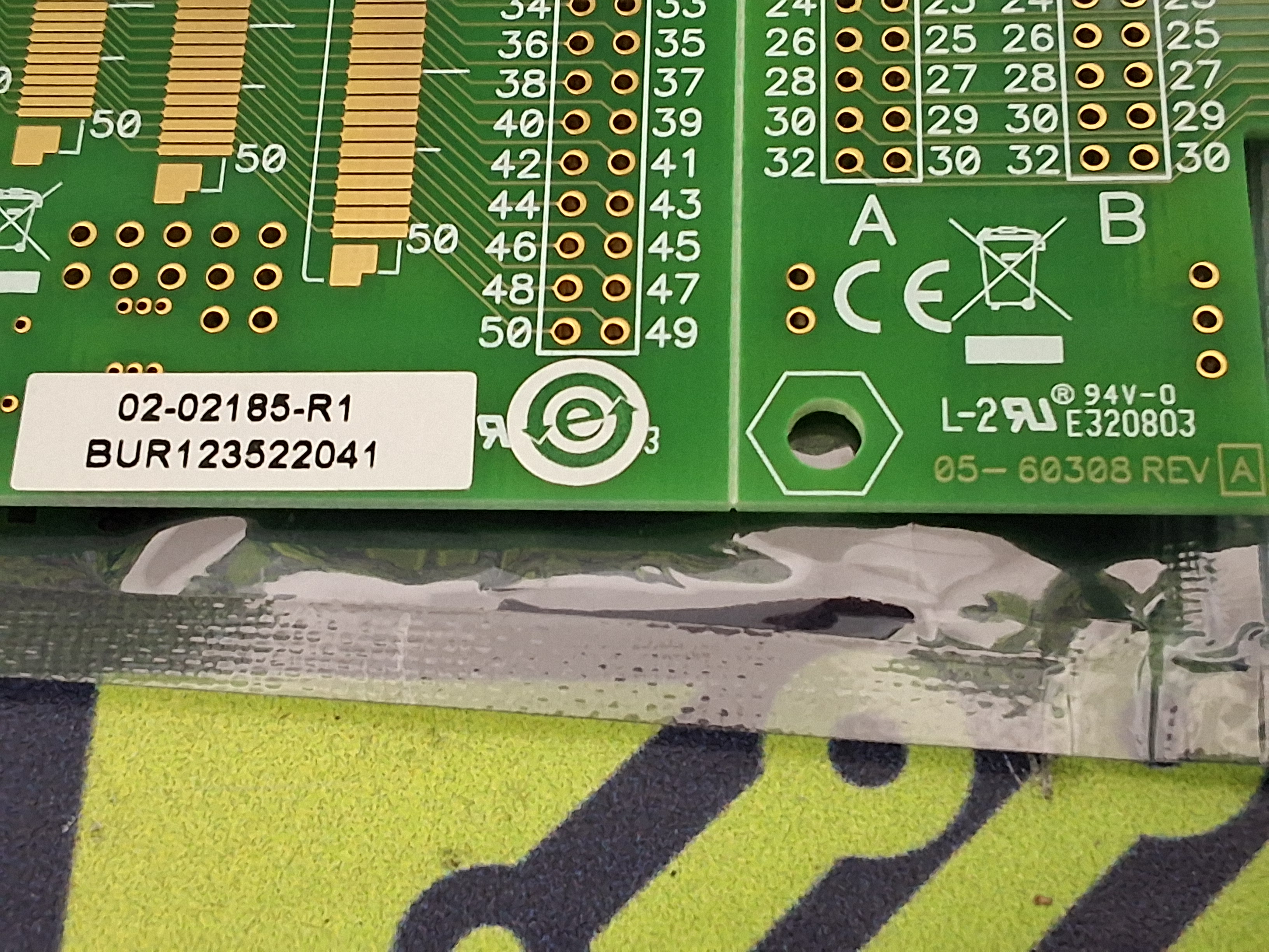 MICROCHIP 02-02185-R1 / BUR123522041 / 05-60308 GRAPHICS DISPLAY PROTOTYPE BOARD - BRAND NEW